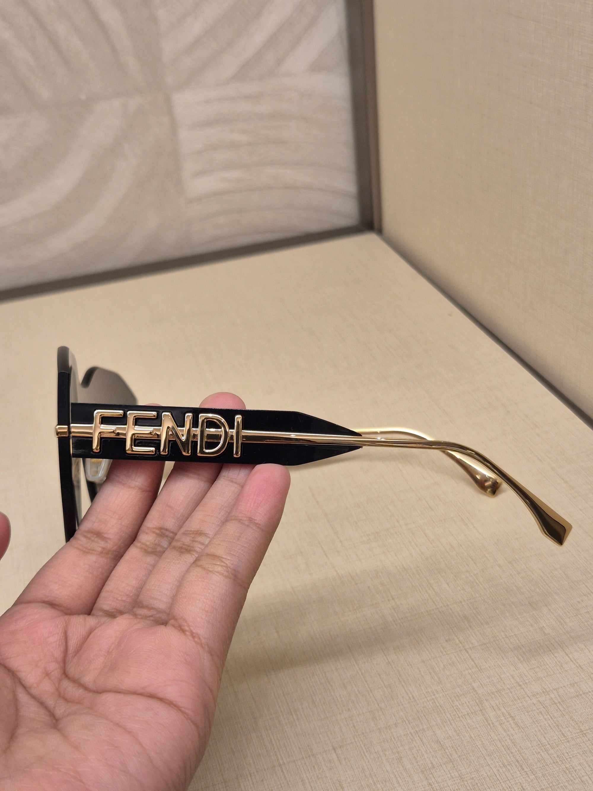 Fendi Sunglasses Rimles Shield