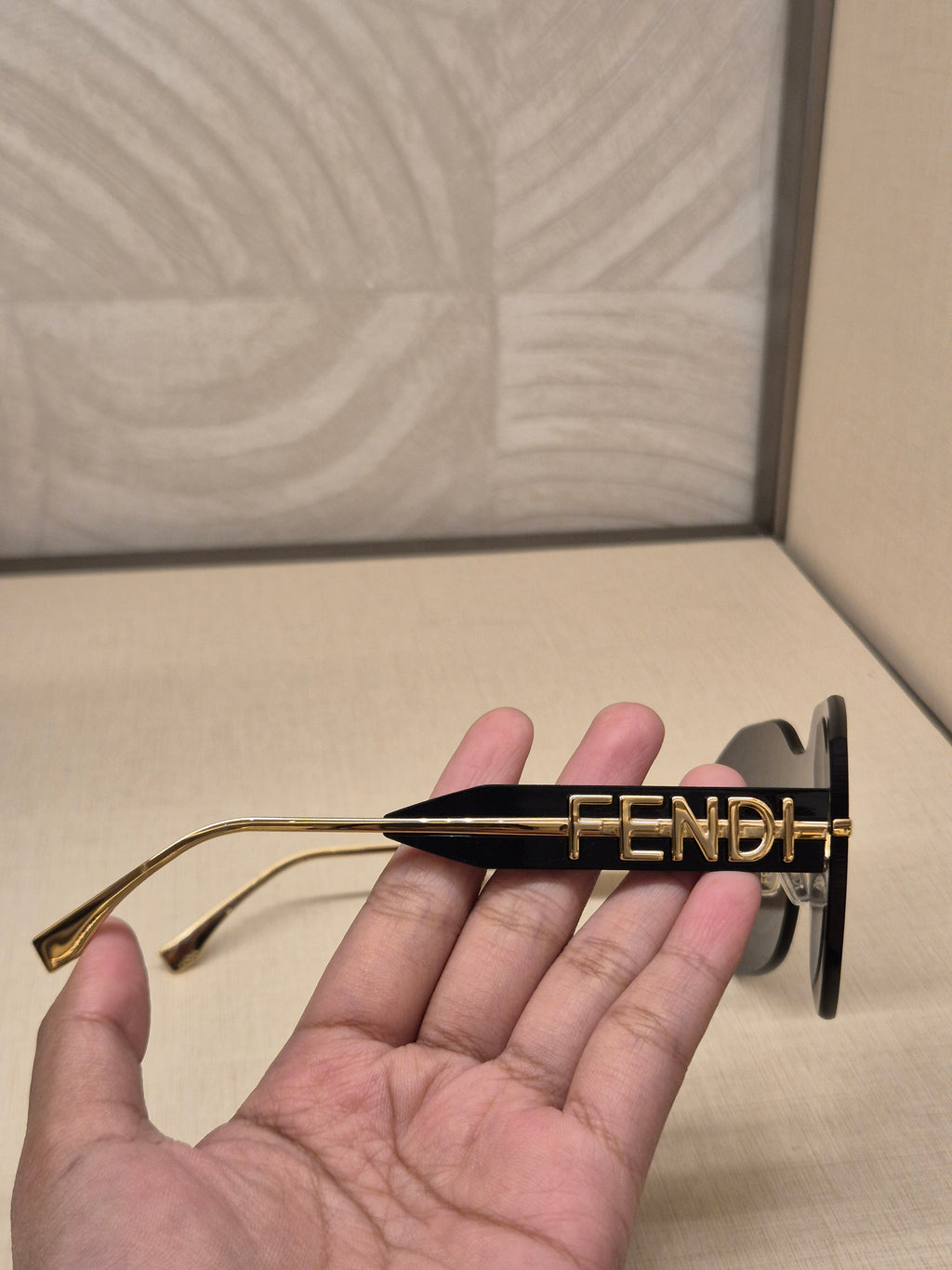 Fendi Sunglasses Rimles Shield