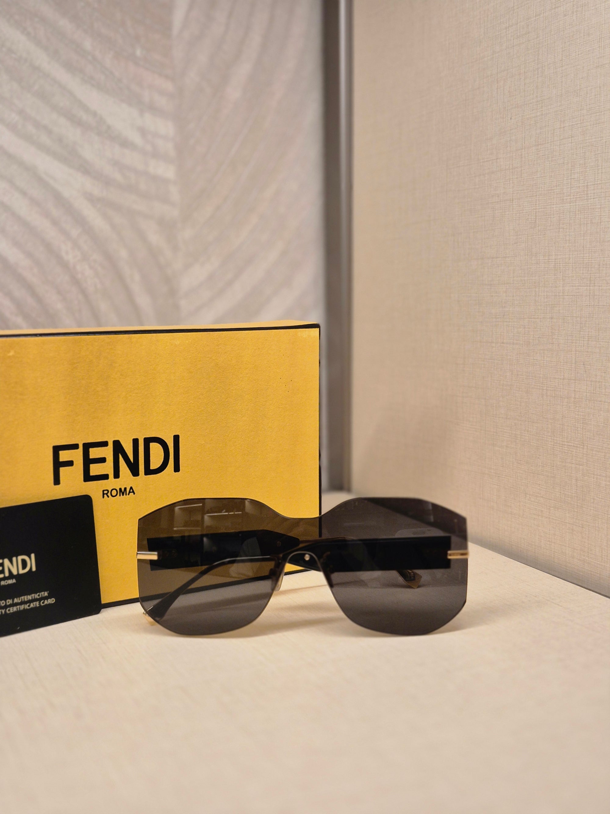 Fendi Sunglasses Rimles Shield
