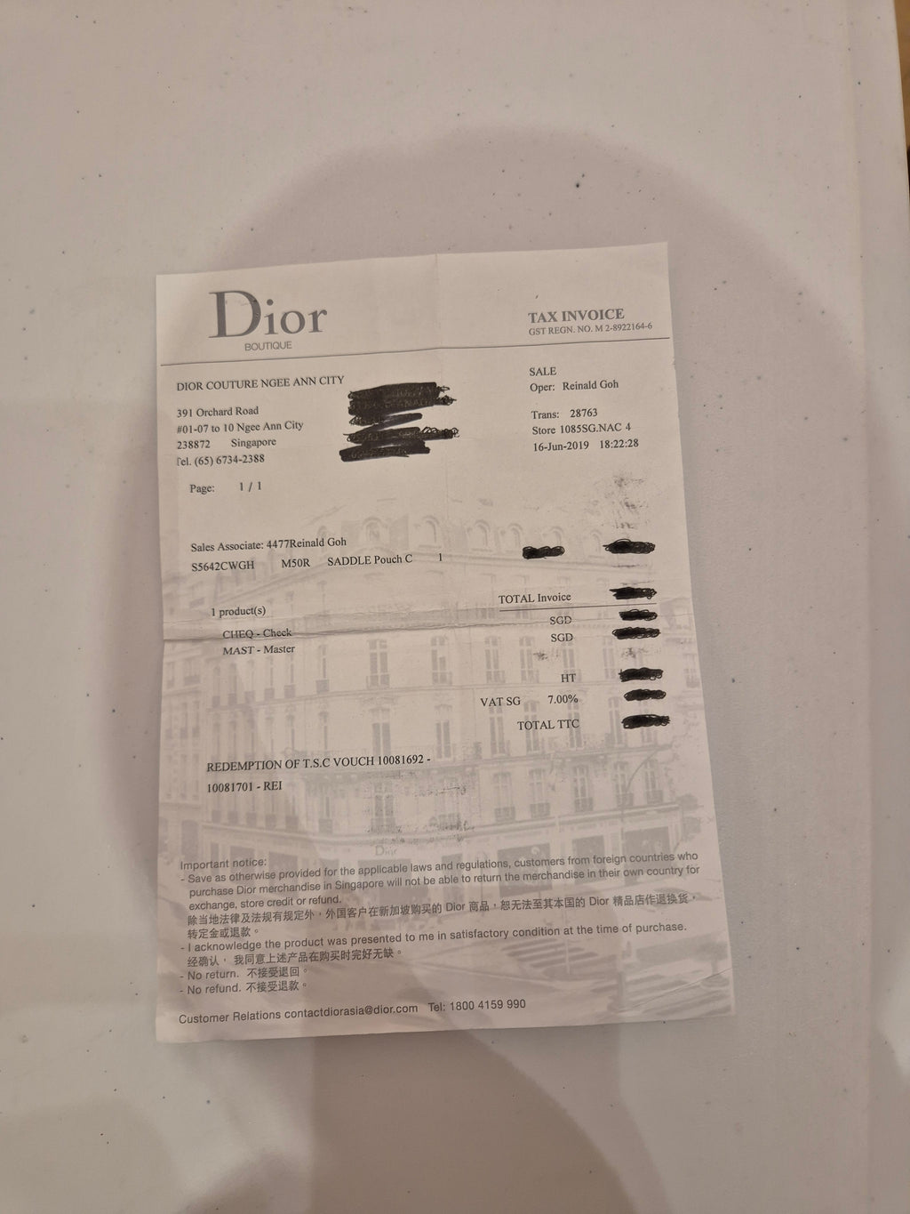 Dior Saddle Trio