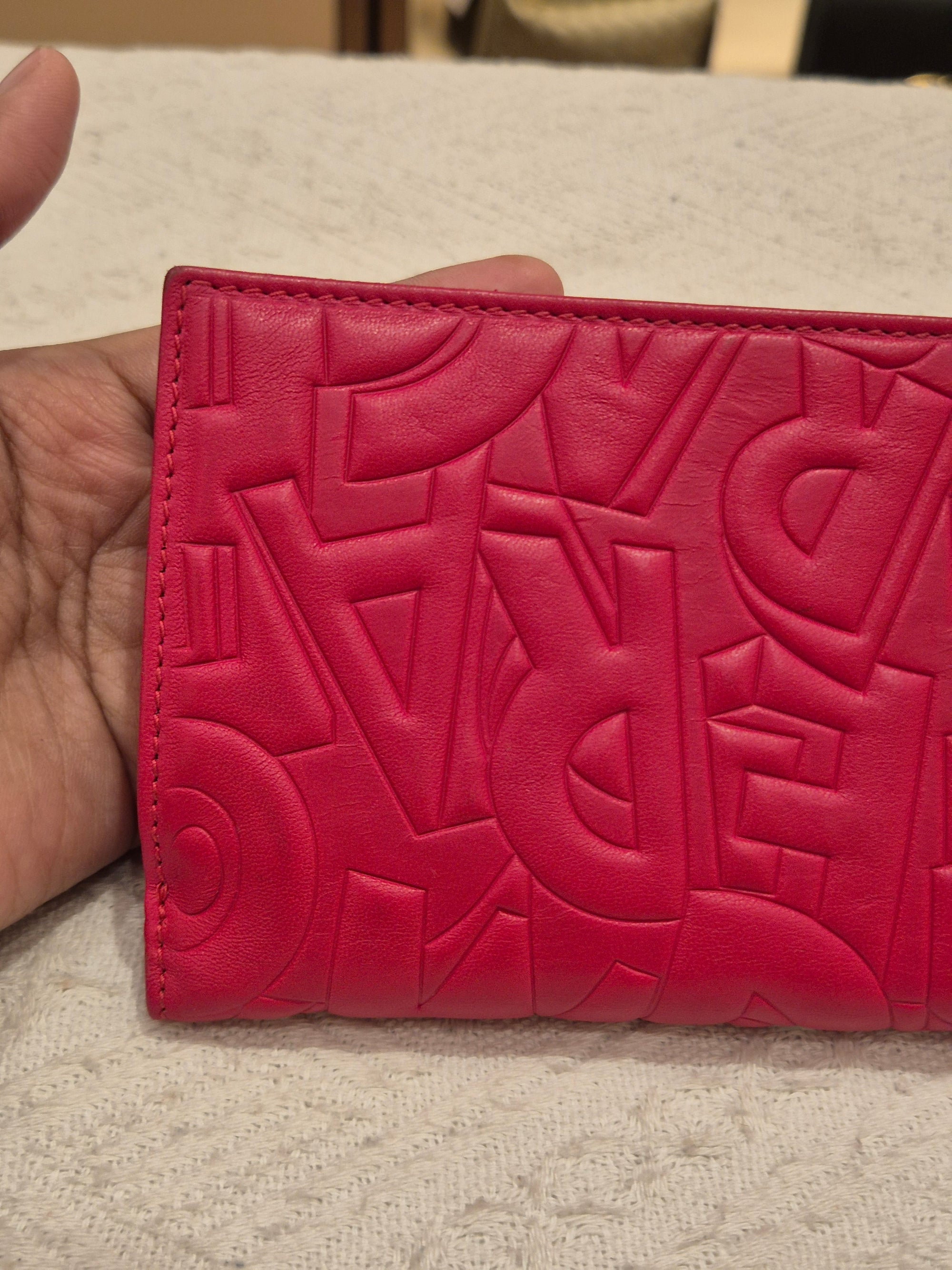 Salvatore Ferragamo Long Wallet Embossed