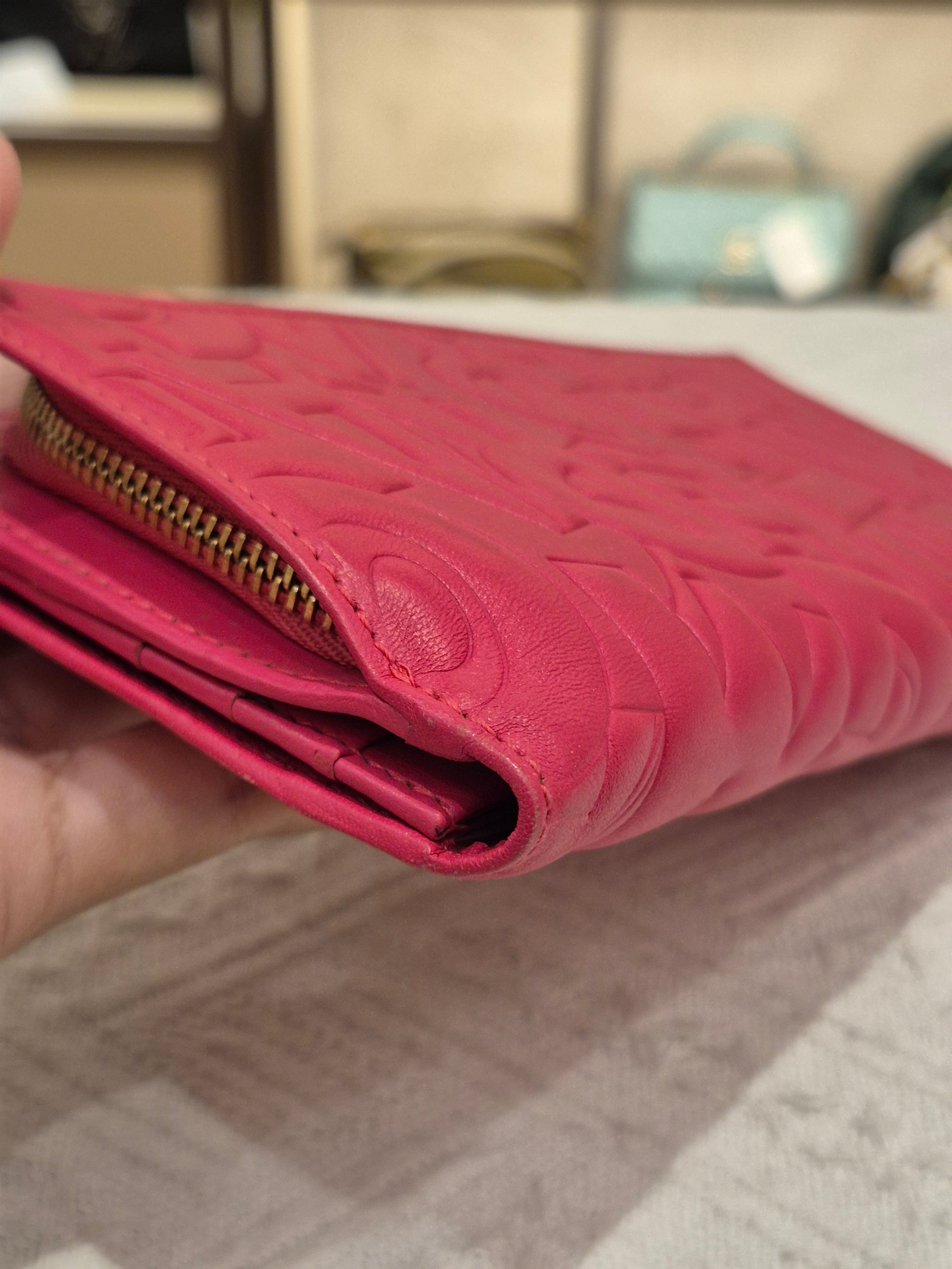 Salvatore Ferragamo Long Wallet Embossed