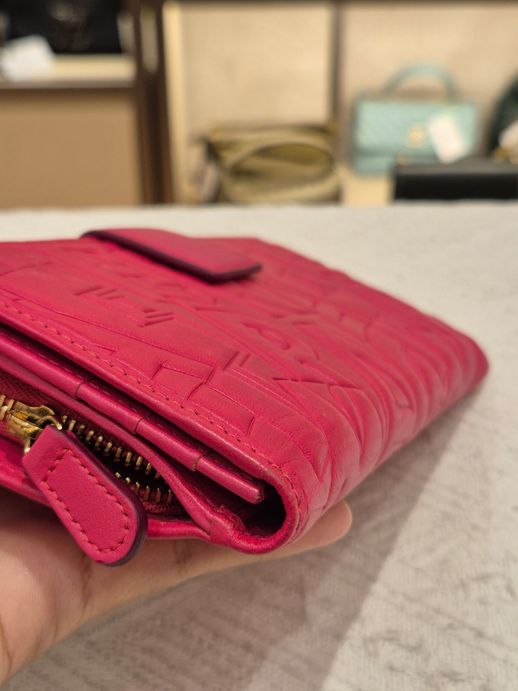 Salvatore Ferragamo Long Wallet Embossed