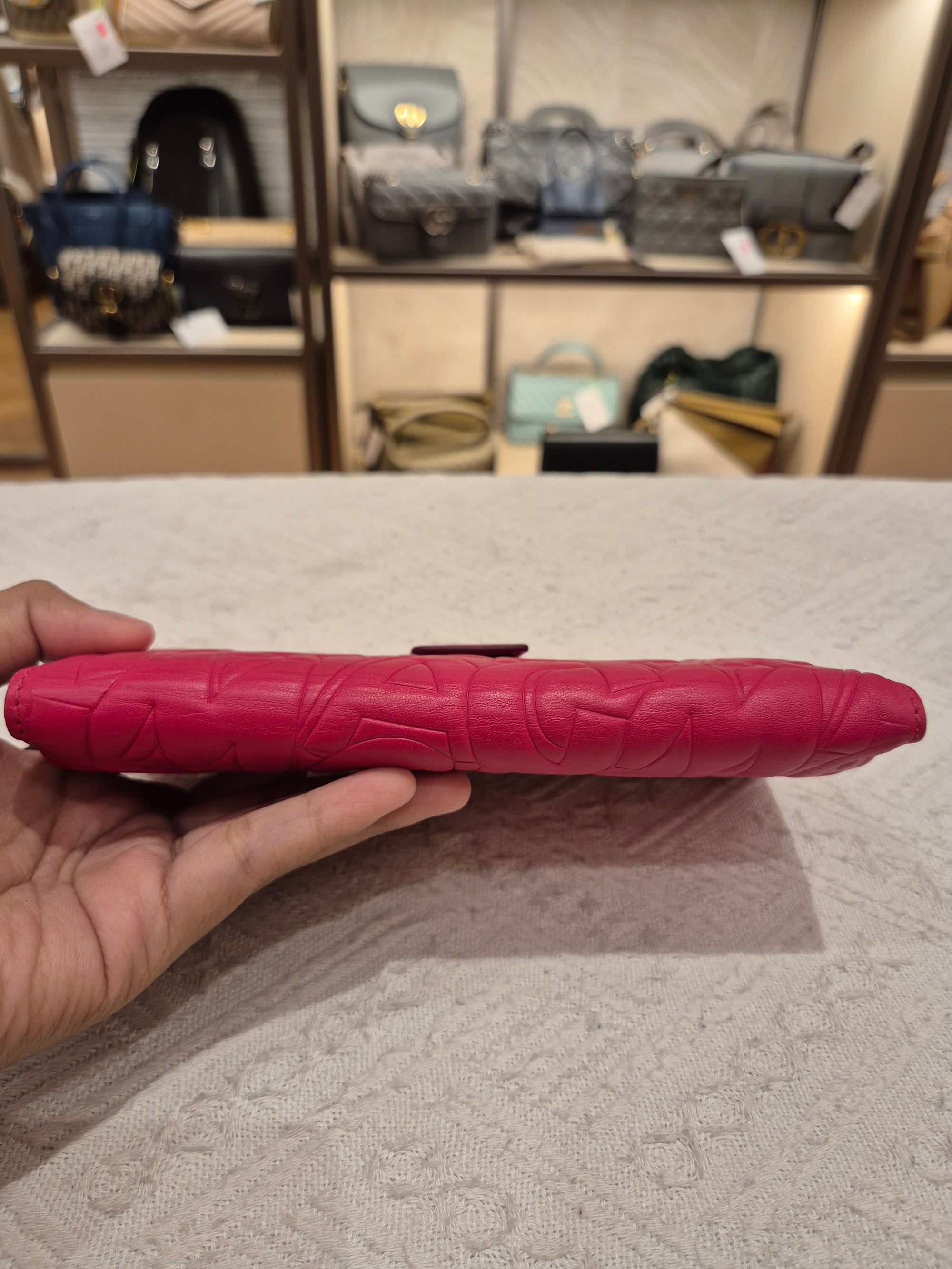 Salvatore Ferragamo Long Wallet Embossed