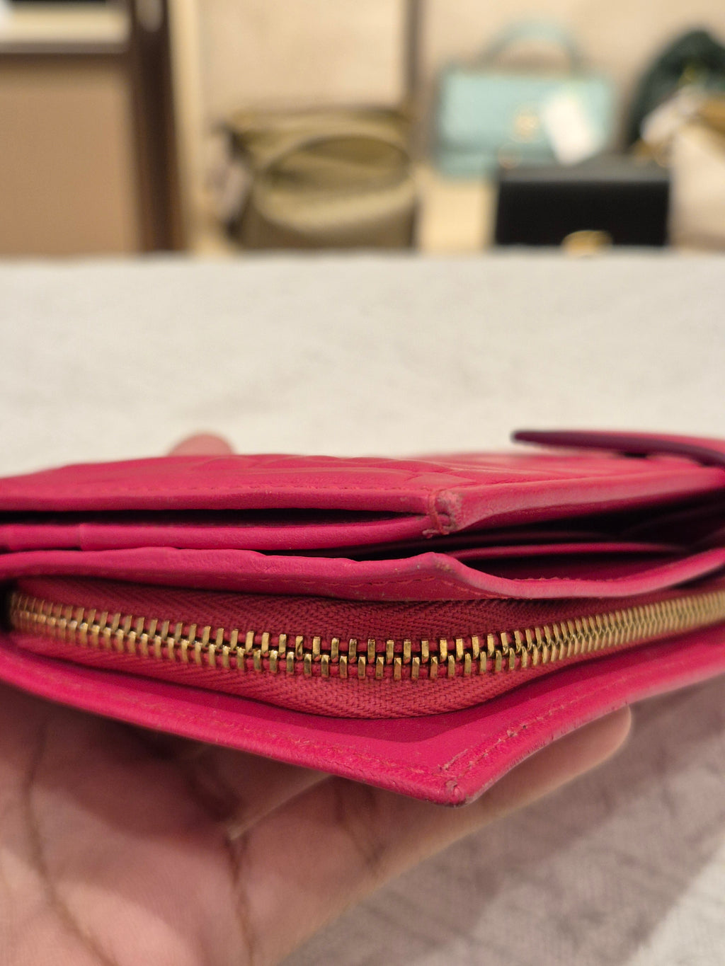 Salvatore Ferragamo Long Wallet Embossed