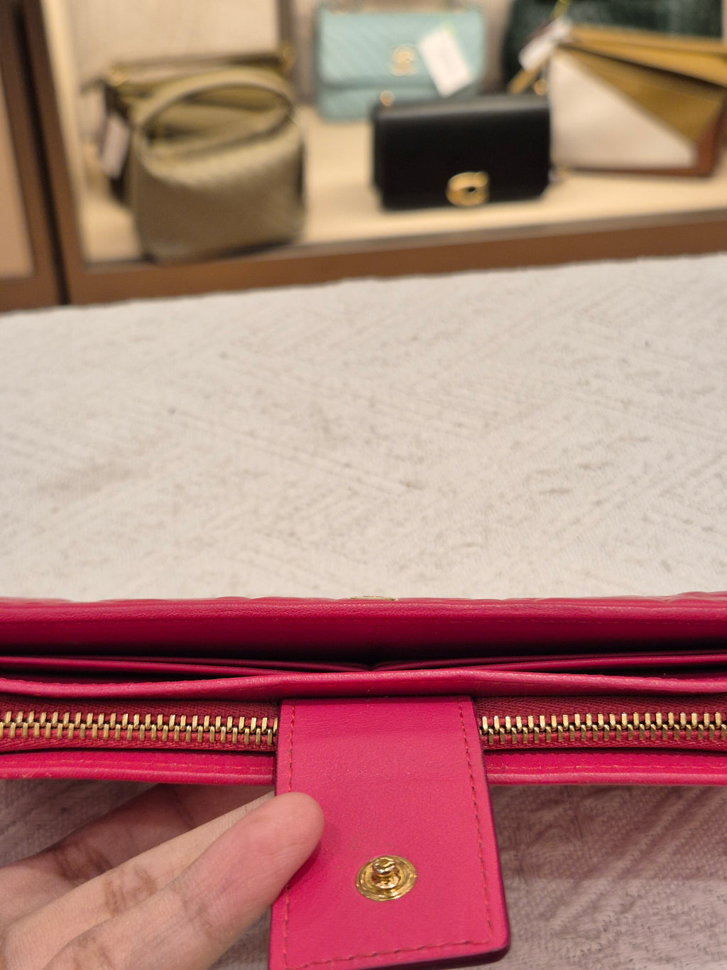 Salvatore Ferragamo Long Wallet Embossed