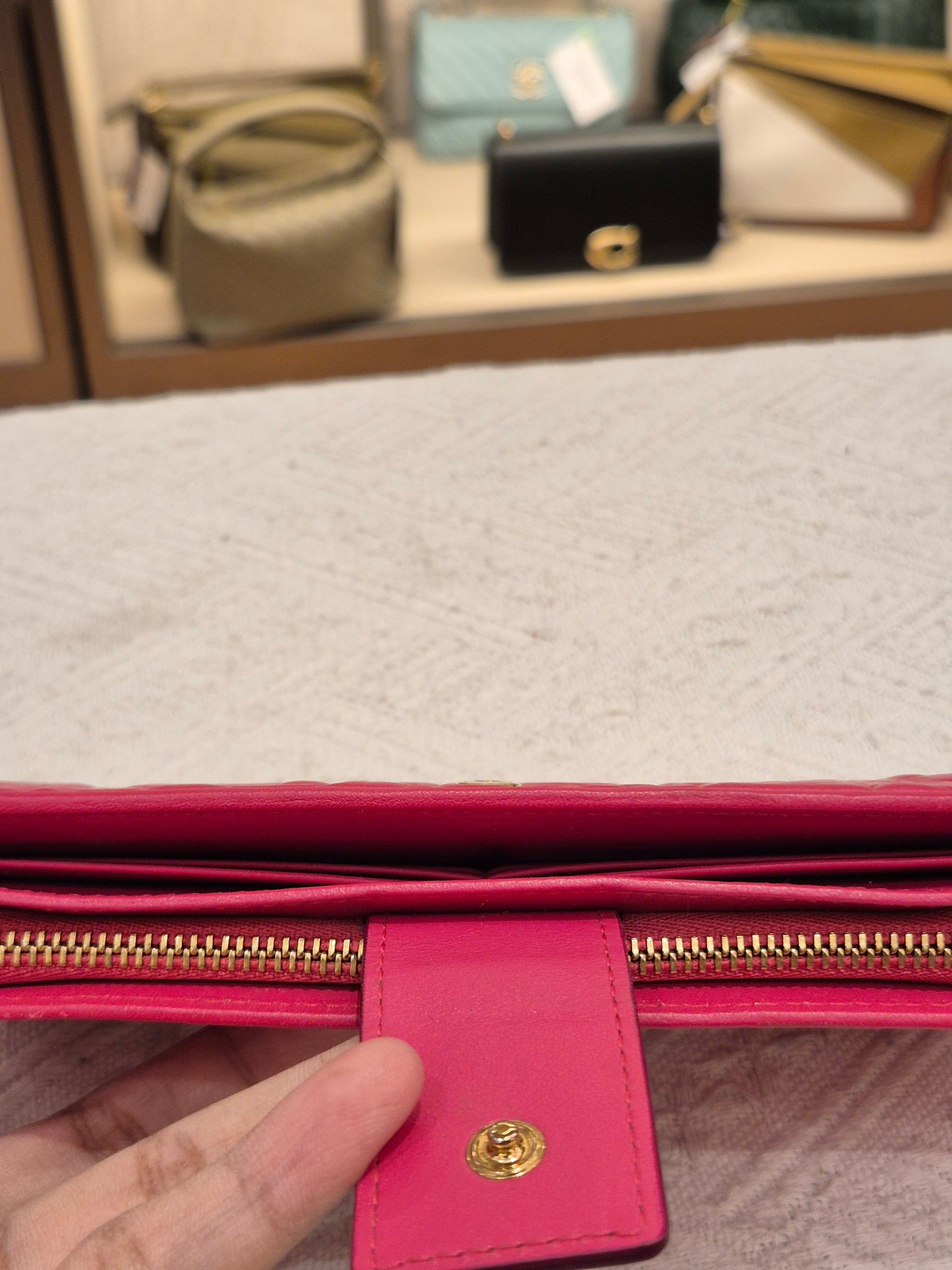 Salvatore Ferragamo Long Wallet Embossed