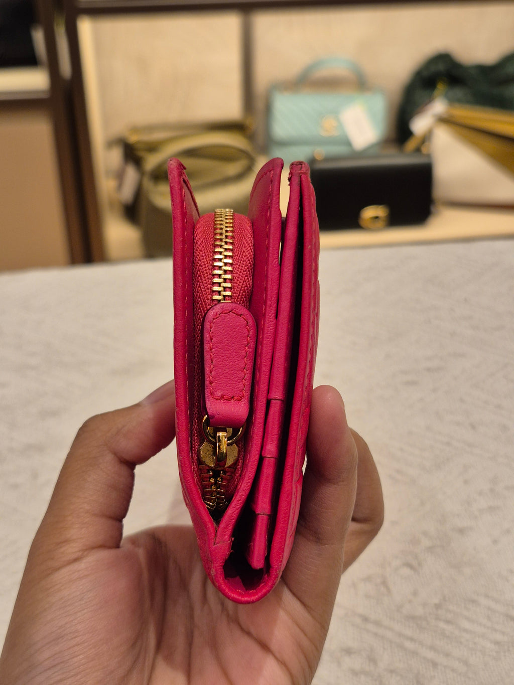 Salvatore Ferragamo Long Wallet Embossed