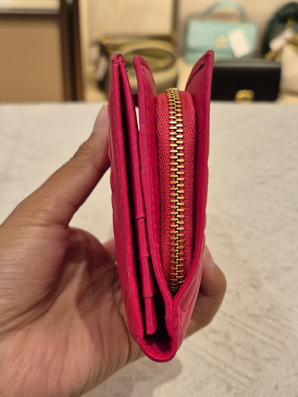 Salvatore Ferragamo Long Wallet Embossed