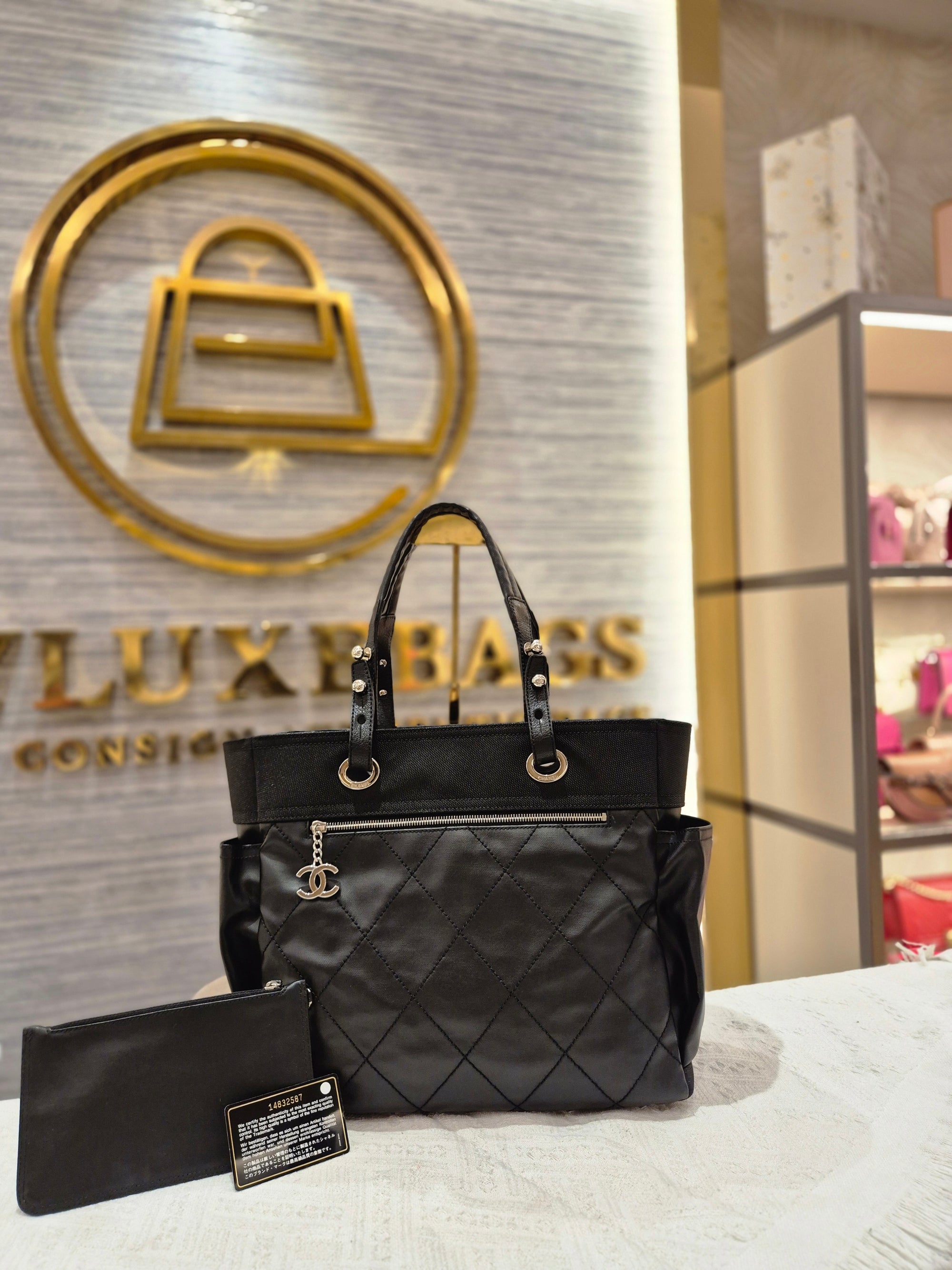 Chanel Biaritz Black