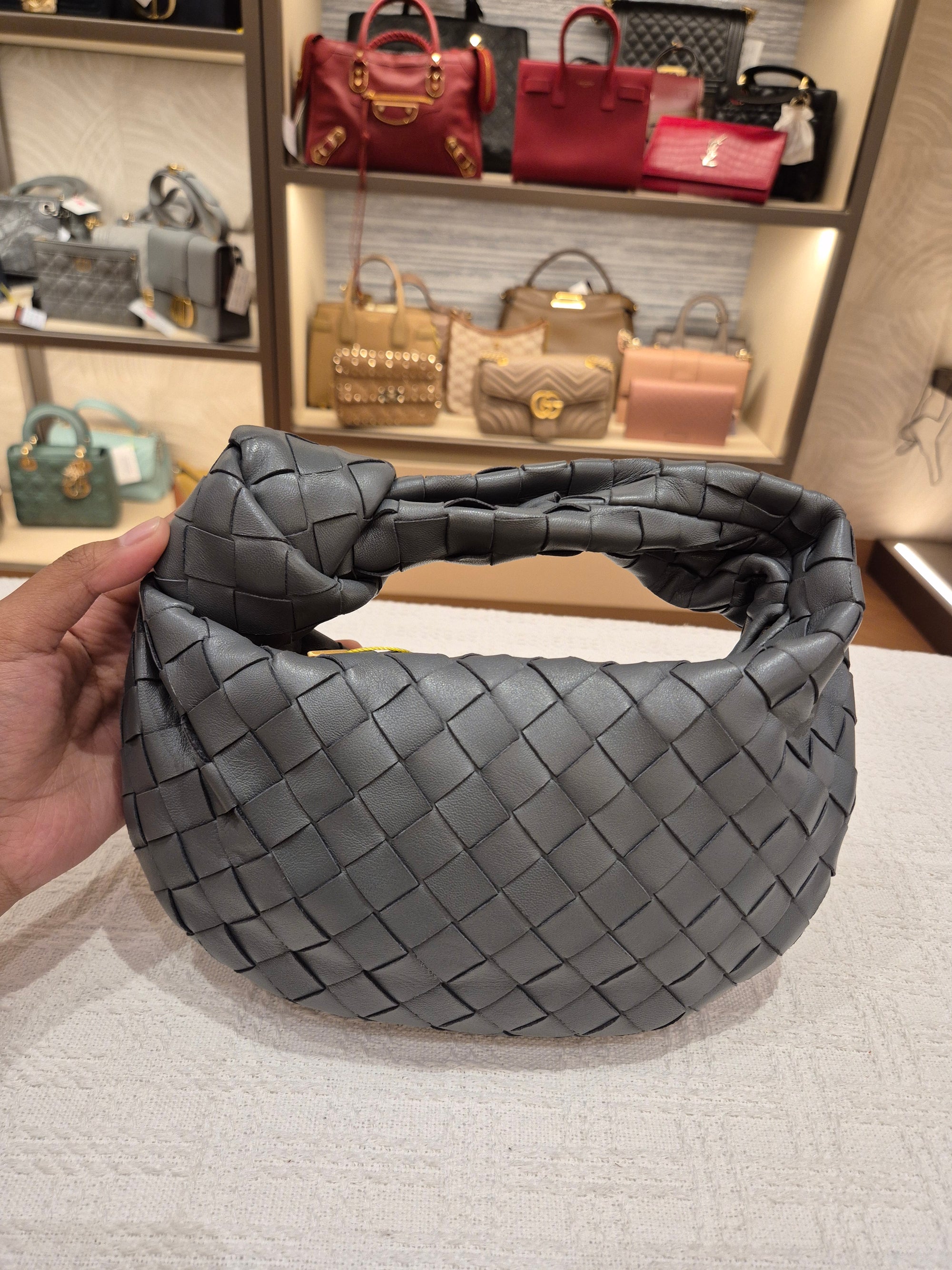 Bottega Veneta Jodie Mini Interciato