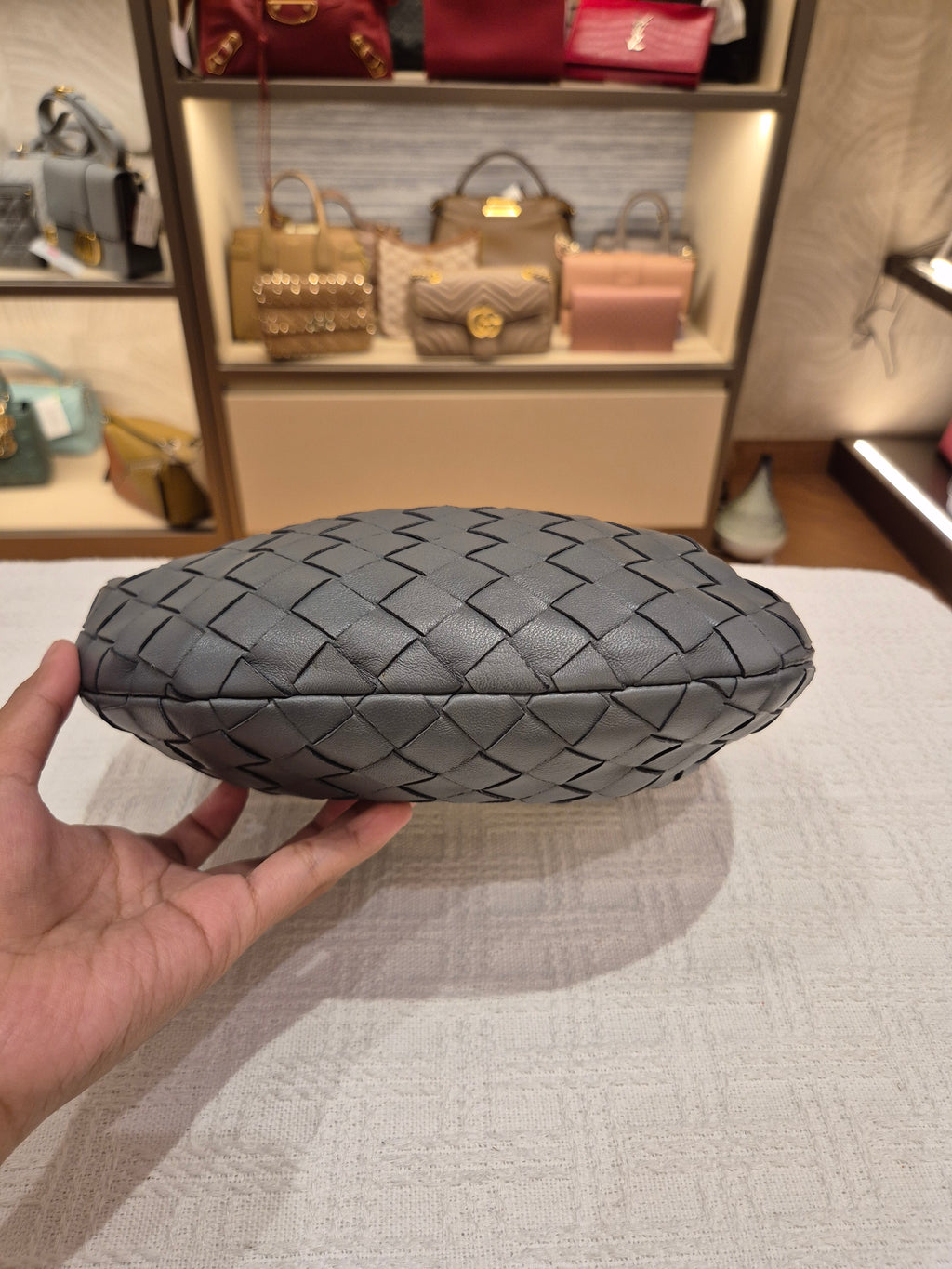 Bottega Veneta Jodie Mini Interciato