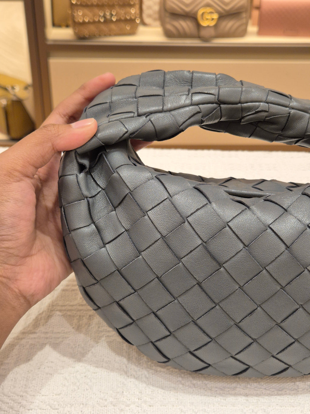 Bottega Veneta Jodie Mini Interciato