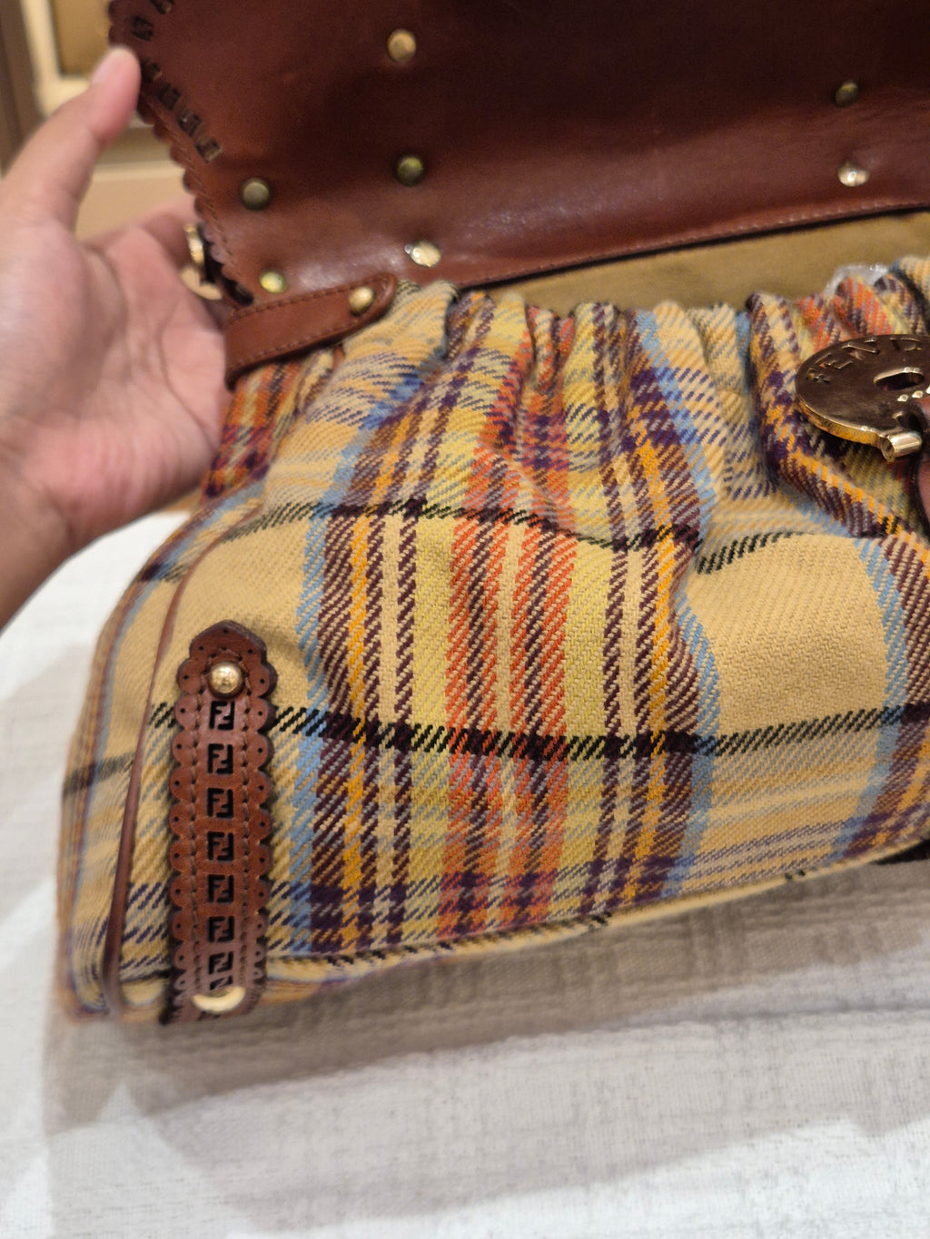 Fendi Wool Fabric Multicolour