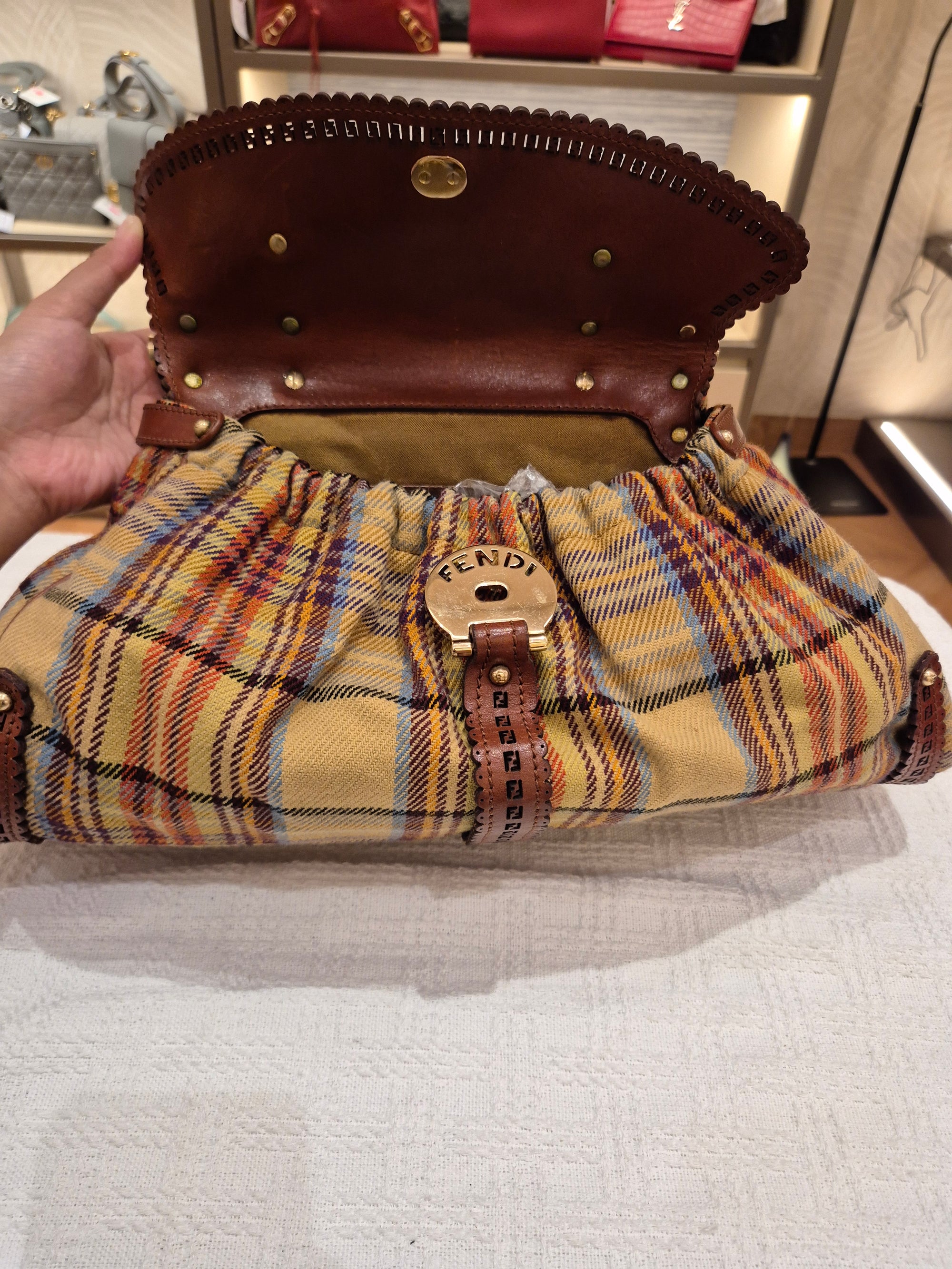Fendi Wool Fabric Multicolour