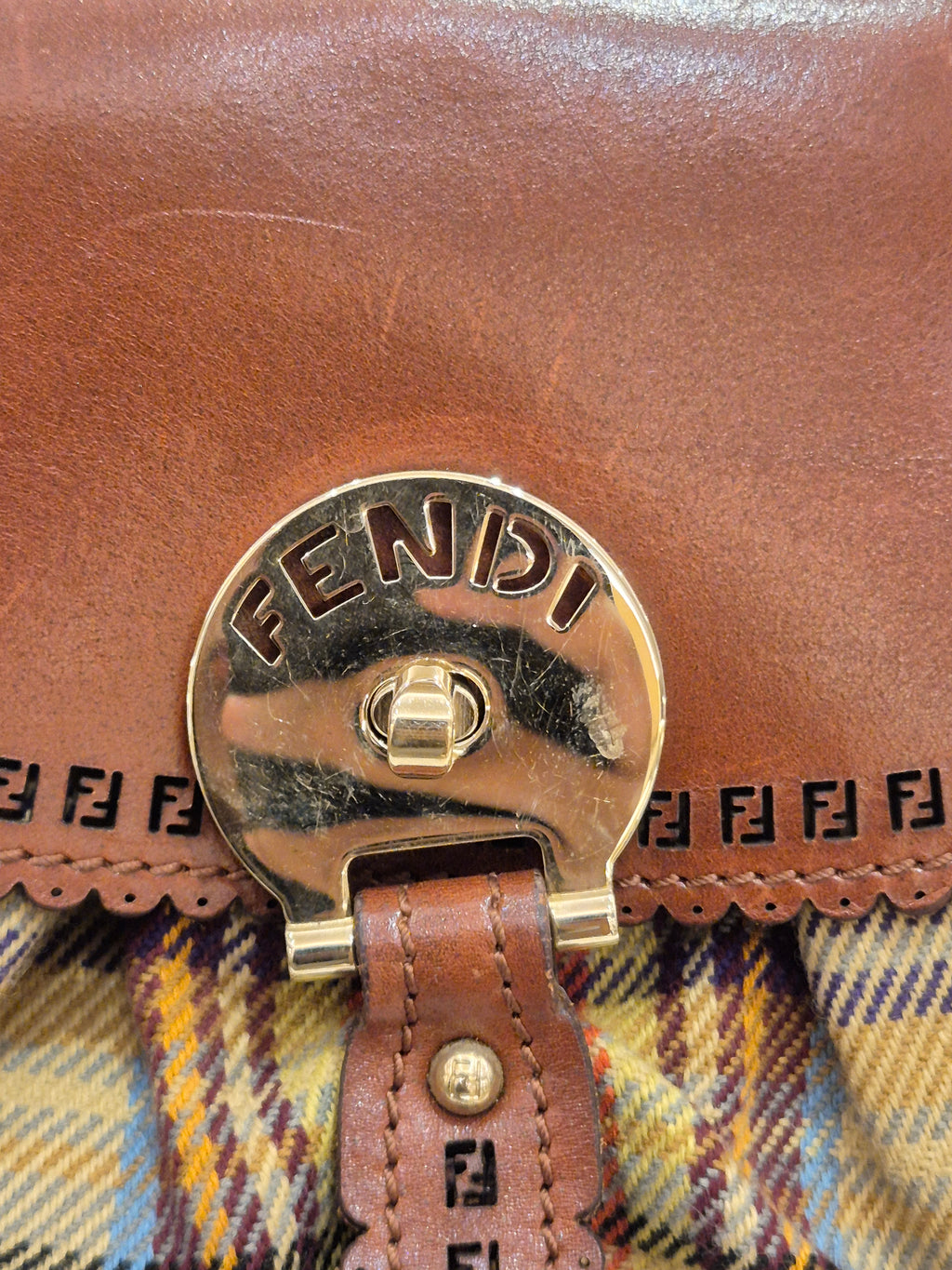 Fendi Wool Fabric Multicolour