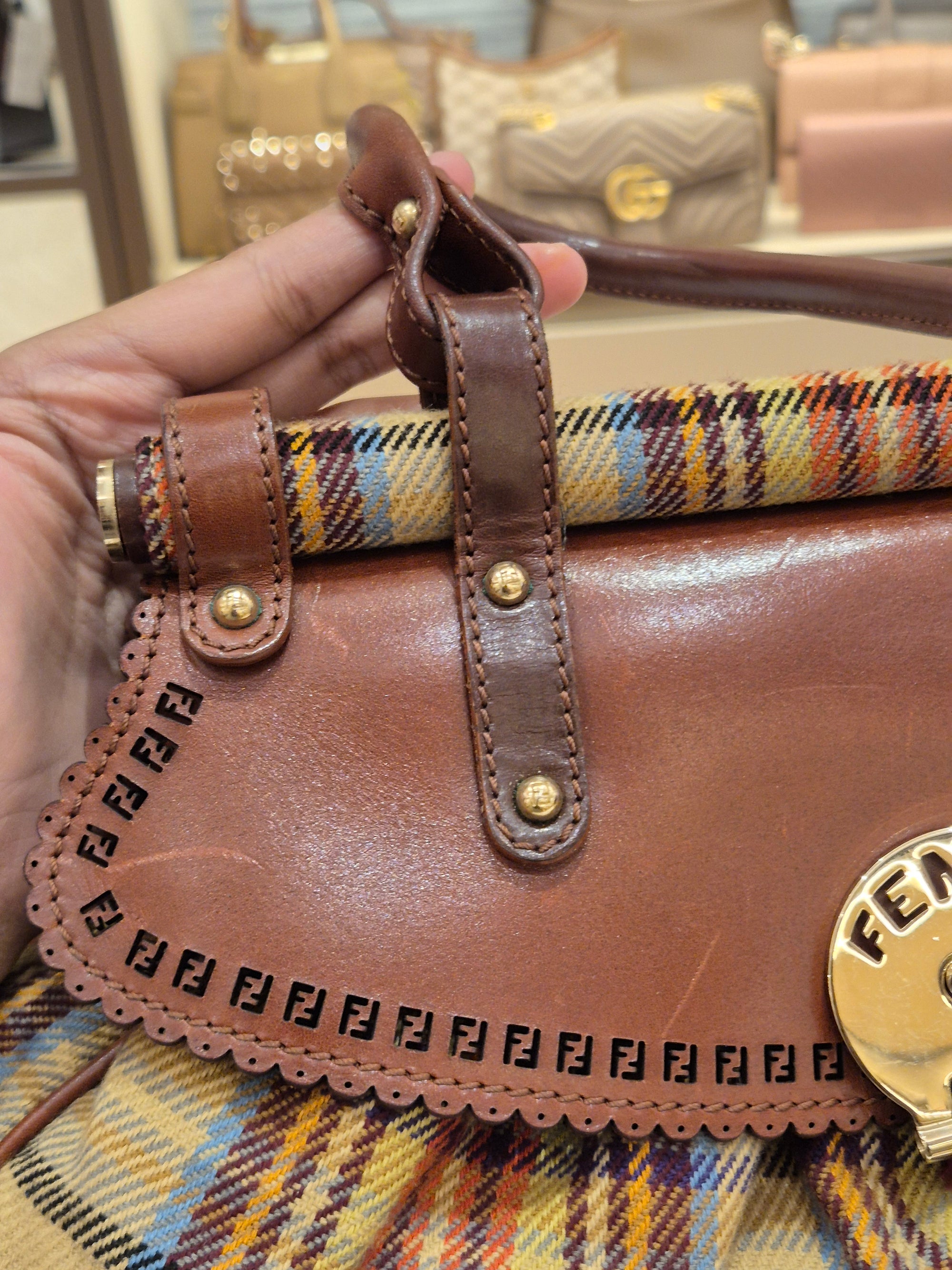 Fendi Wool Fabric Multicolour