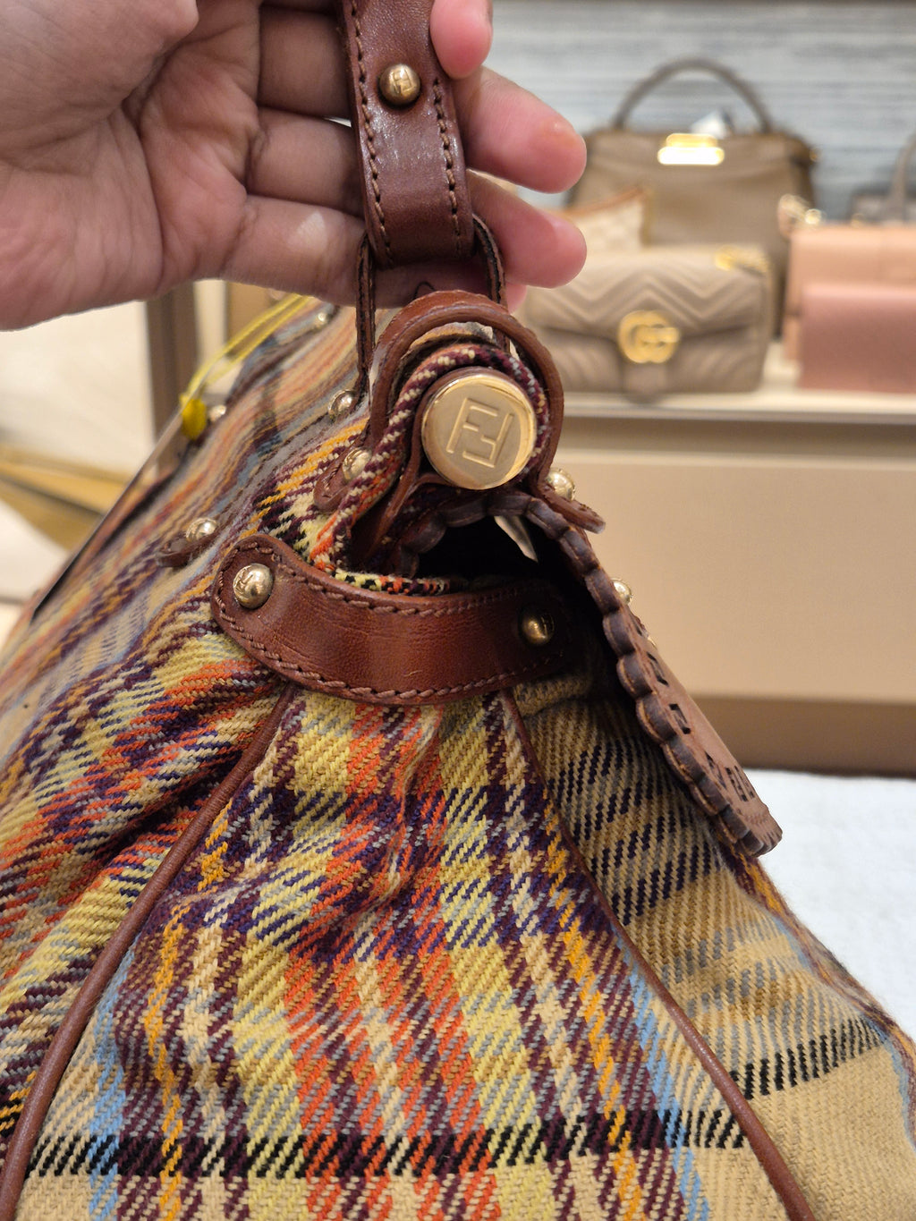 Fendi Wool Fabric Multicolour