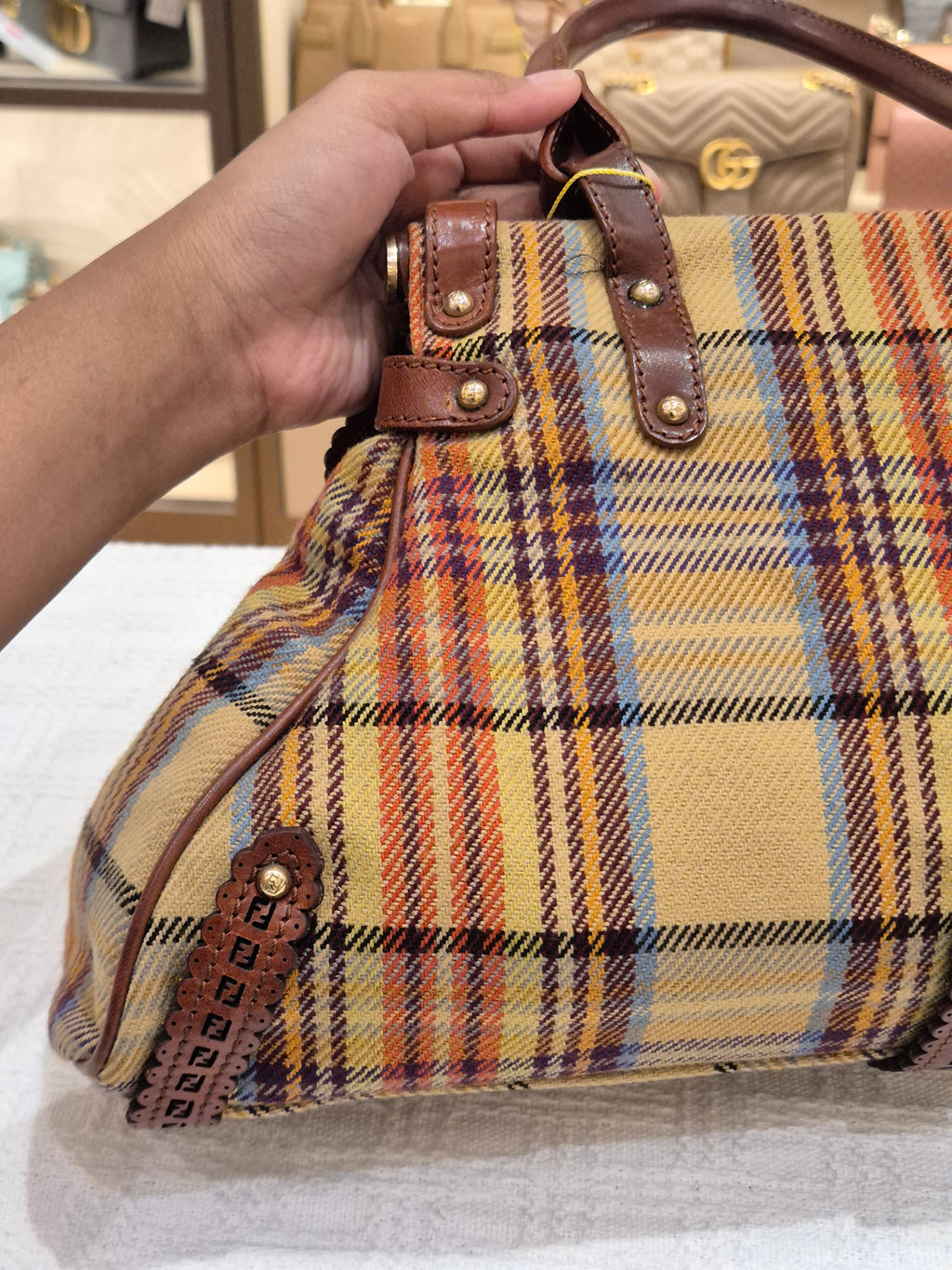 Fendi Wool Fabric Multicolour