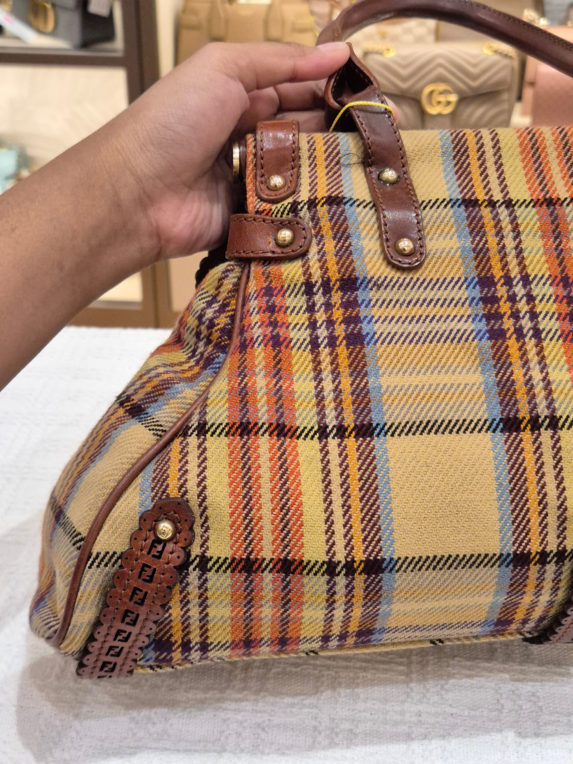Fendi Wool Fabric Multicolour