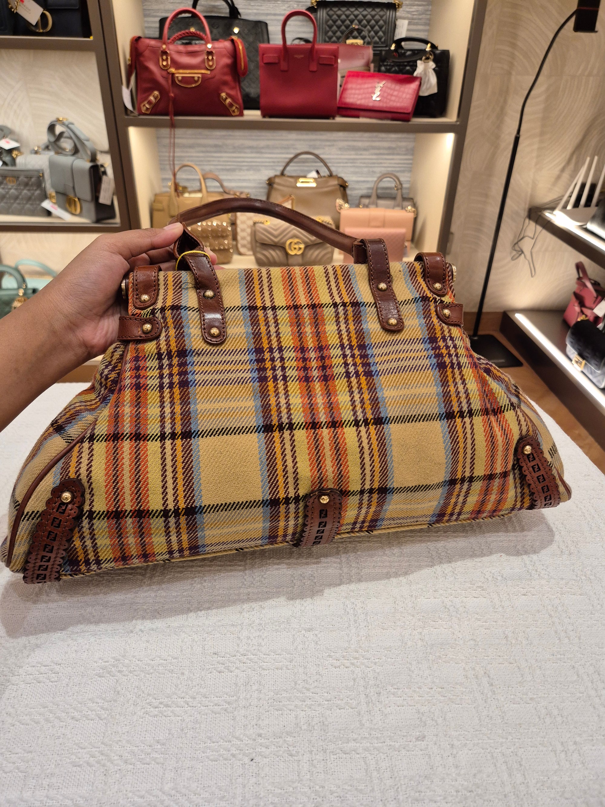 Fendi Wool Fabric Multicolour