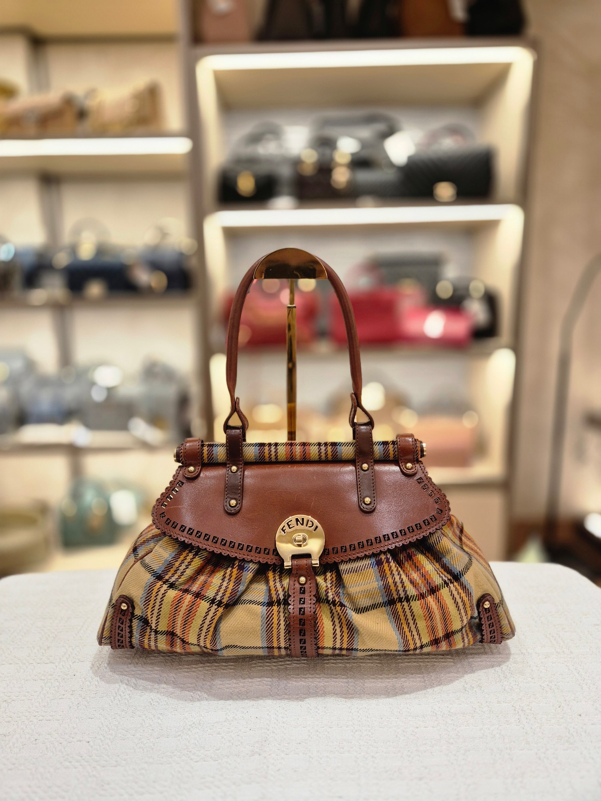 Fendi Wool Fabric Multicolour