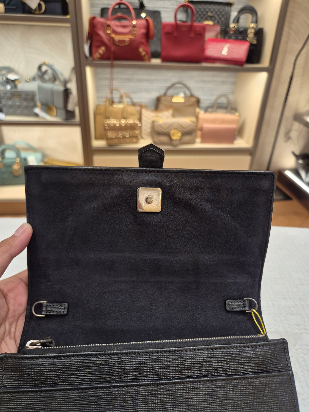 Fendi X Karl Wallet On Chain Motif