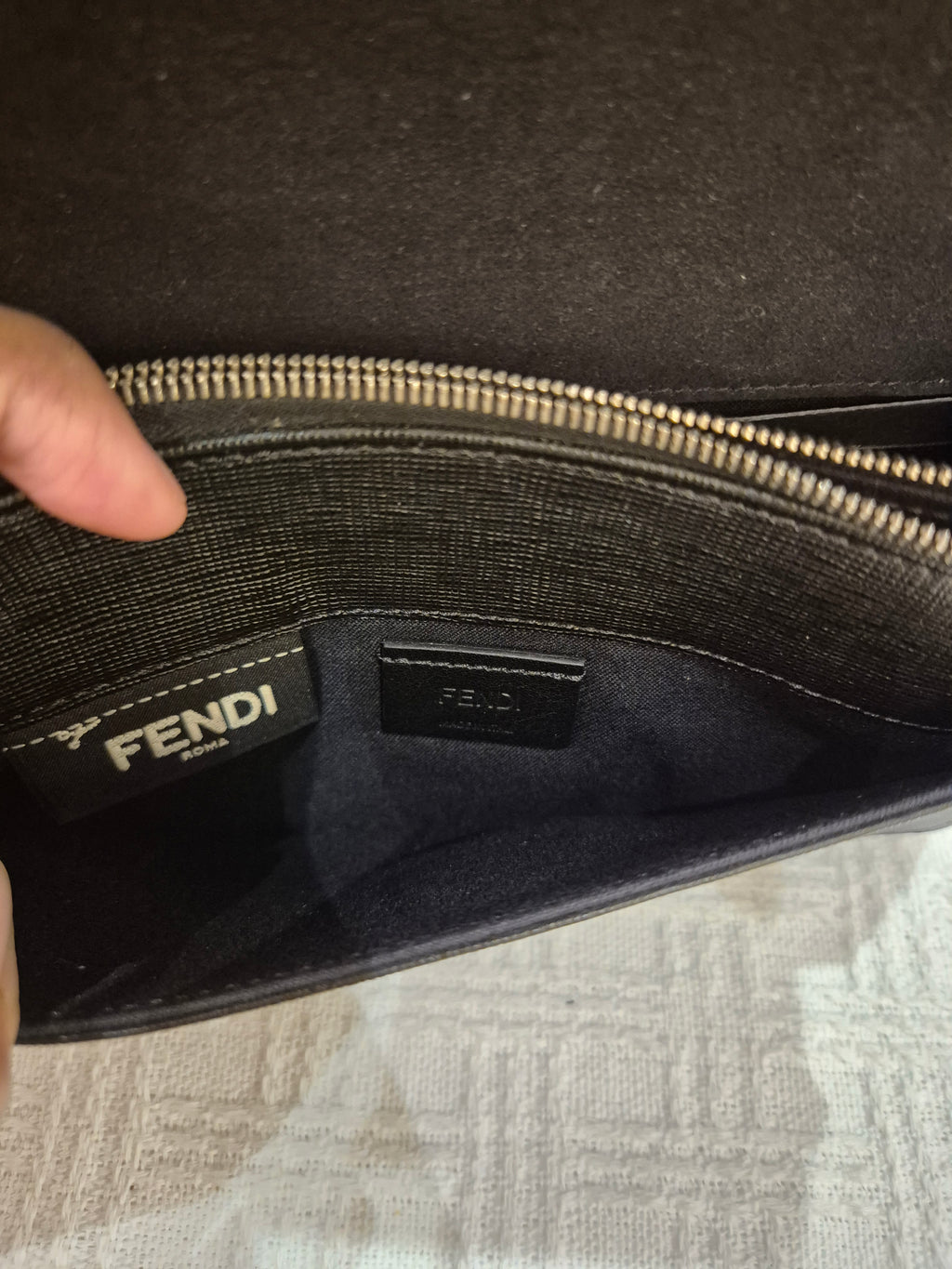 Fendi X Karl Wallet On Chain Motif