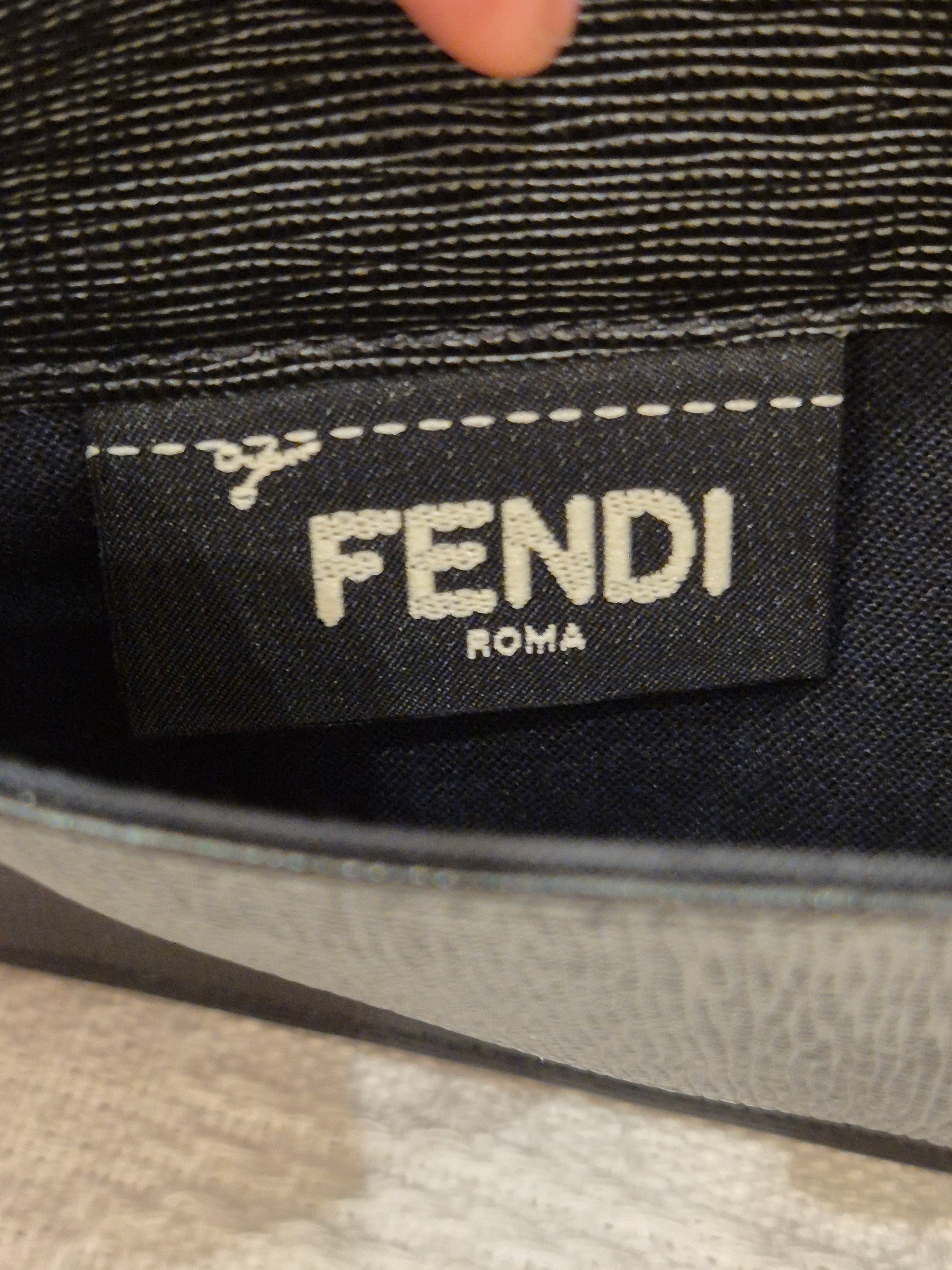 Fendi X Karl Wallet On Chain Motif