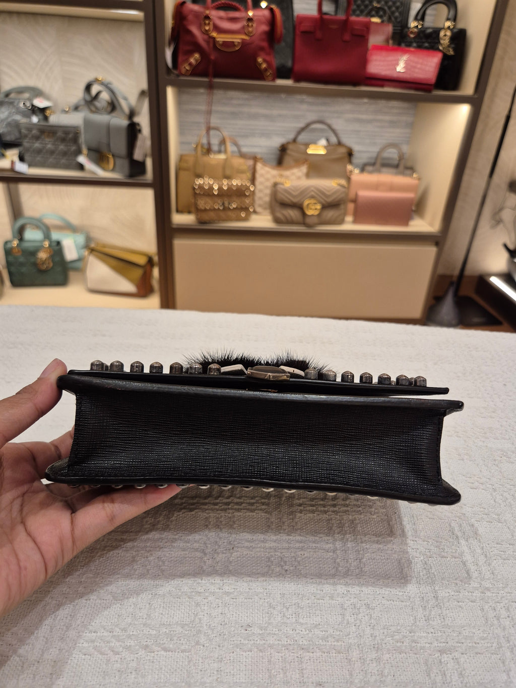 Fendi X Karl Wallet On Chain Motif