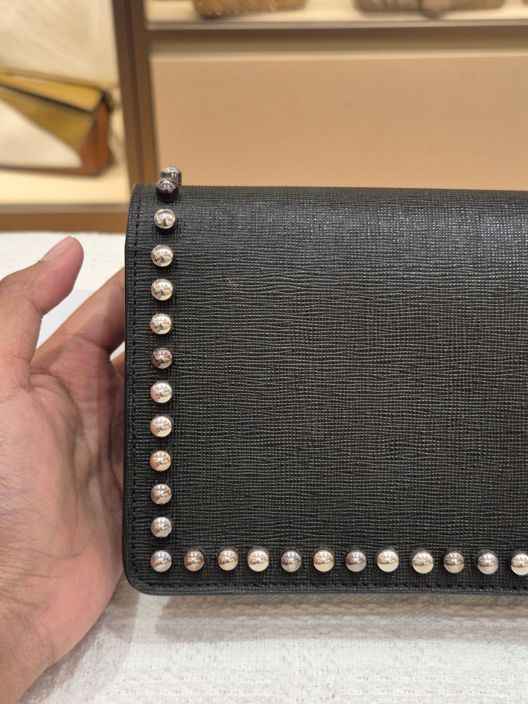 Fendi X Karl Wallet On Chain Motif