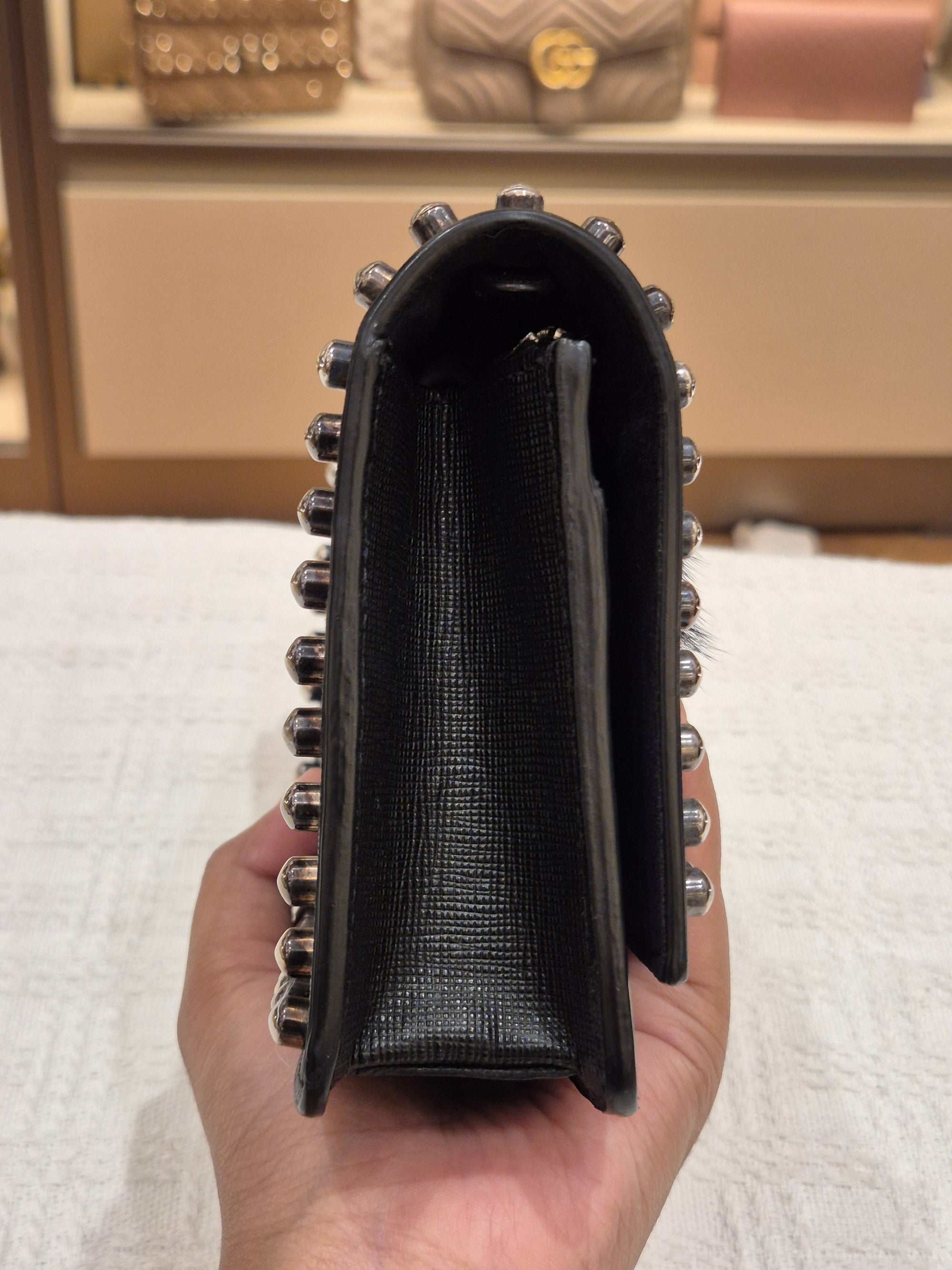 Fendi X Karl Wallet On Chain Motif