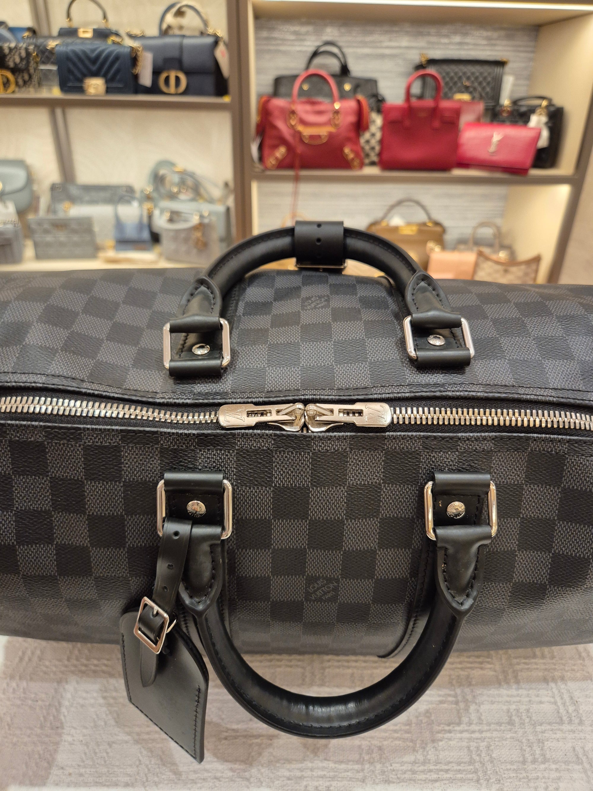 Louis Vuitton Keepall Damier Graphite 45