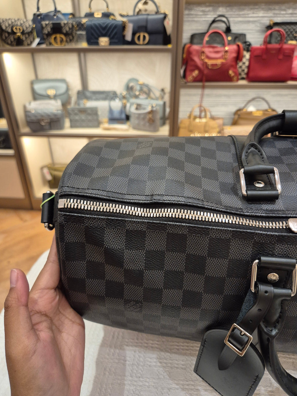 Louis Vuitton Keepall Damier Graphite 45