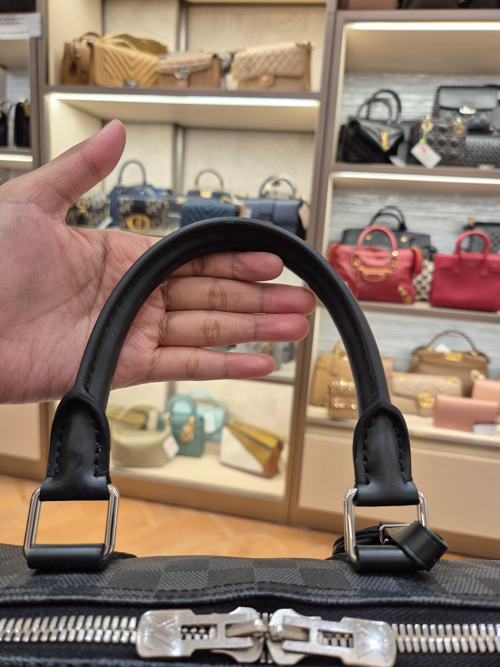 Louis Vuitton Keepall Damier Graphite 45