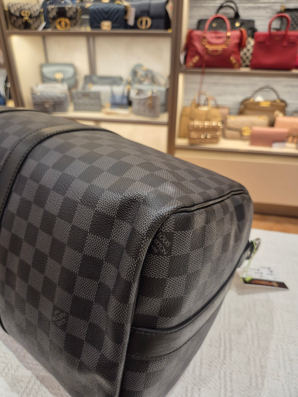 Louis Vuitton Keepall Damier Graphite 45