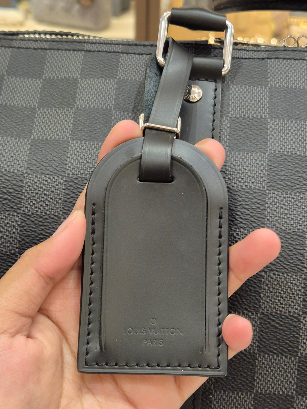 Louis Vuitton Keepall Damier Graphite 45