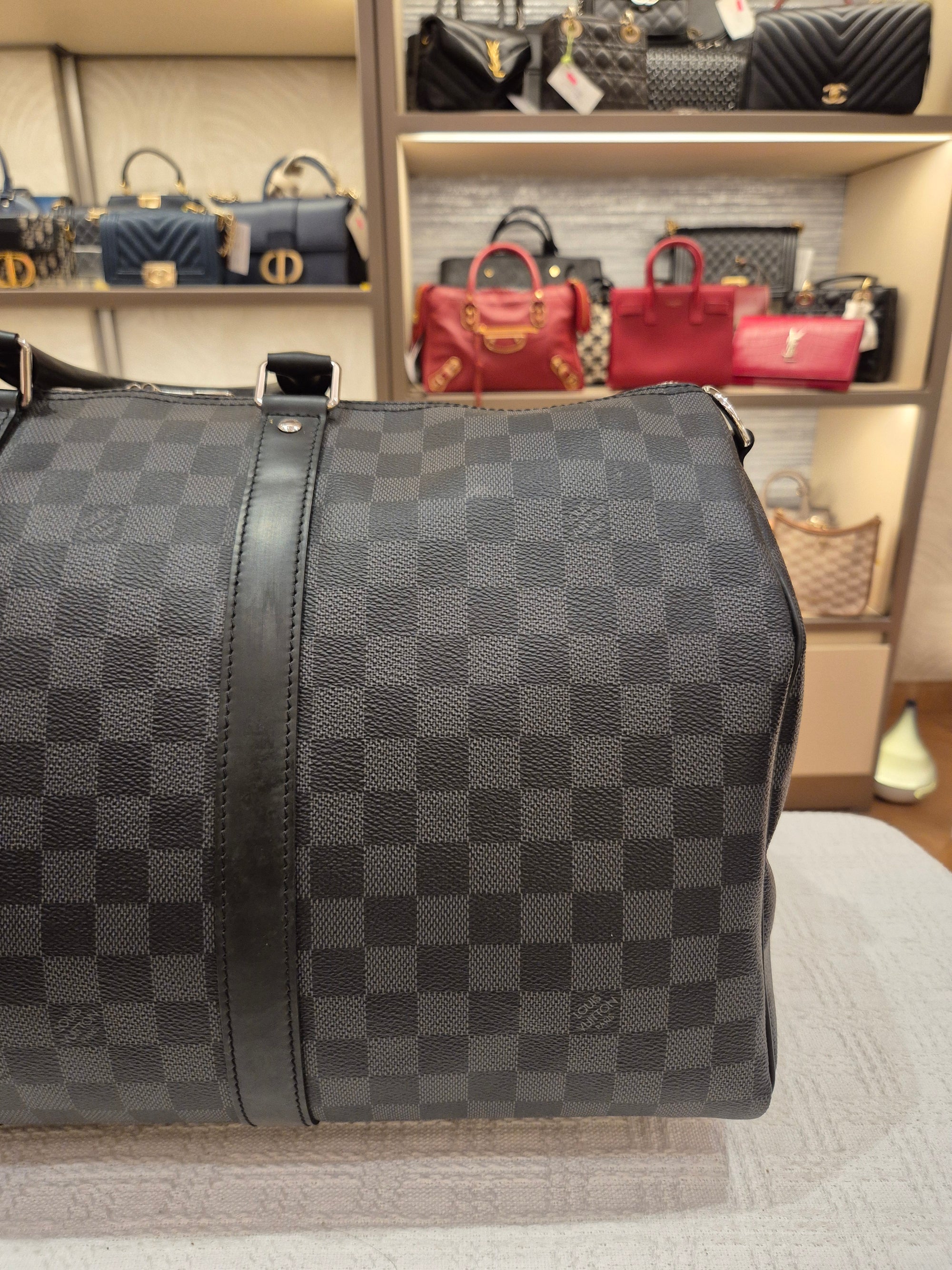 Louis Vuitton Keepall Damier Graphite 45