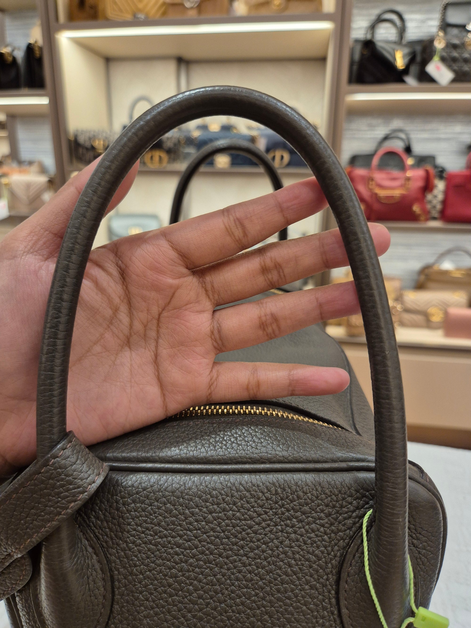 Hermes Lindy 34 Vert