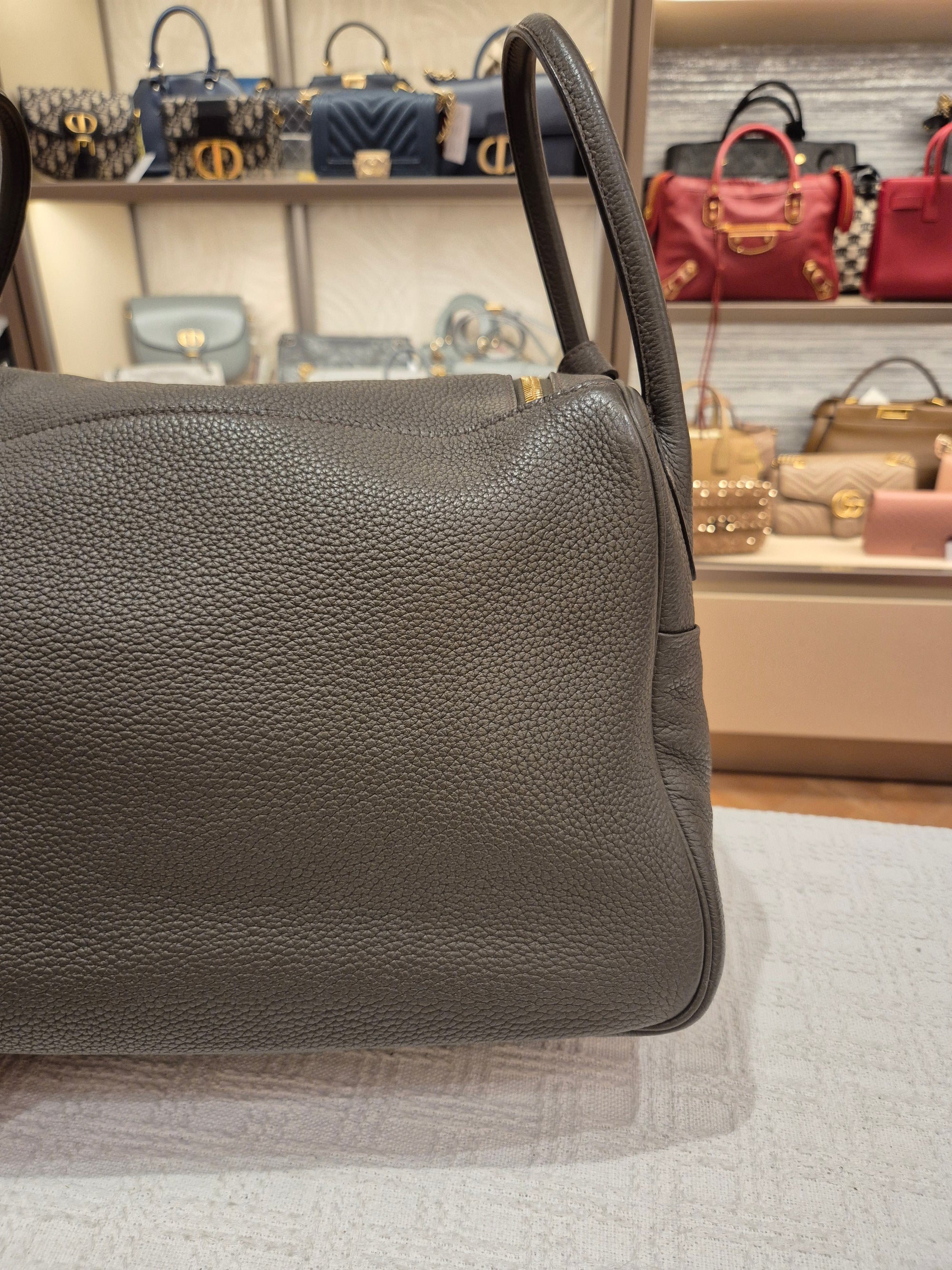 Hermes Lindy 34 Vert