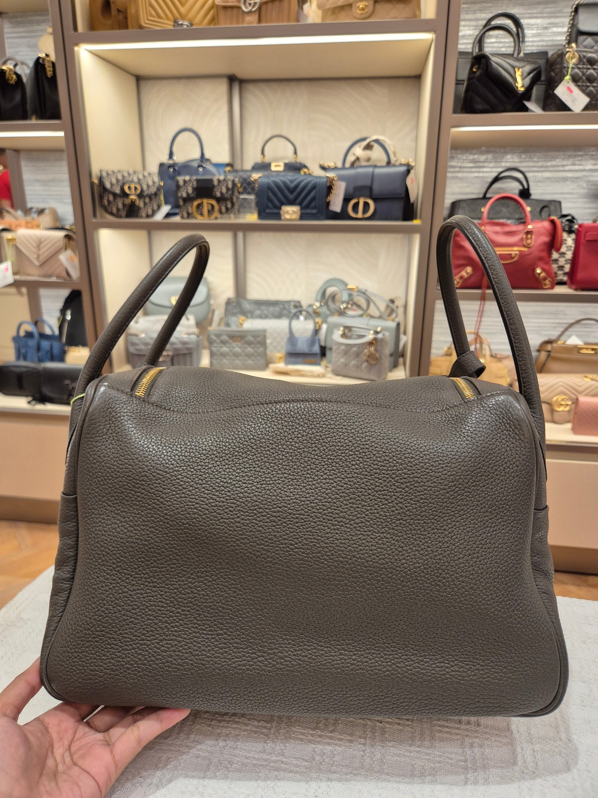 Hermes Lindy 34 Vert