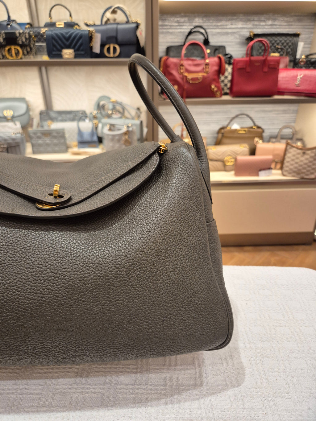 Hermes Lindy 34 Vert
