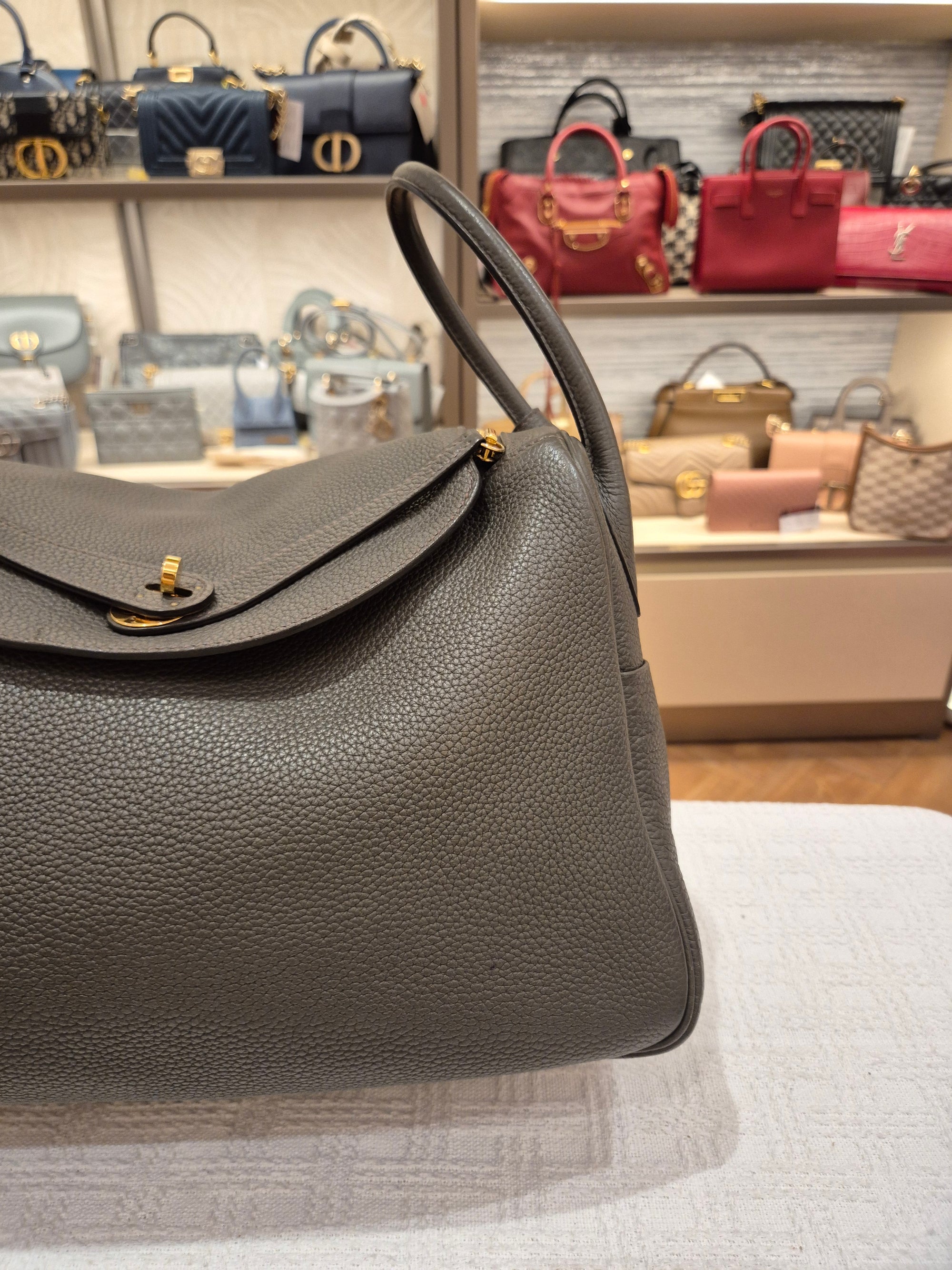 Hermes Lindy 34 Vert