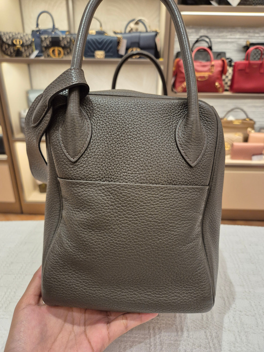 Hermes Lindy 34 Vert