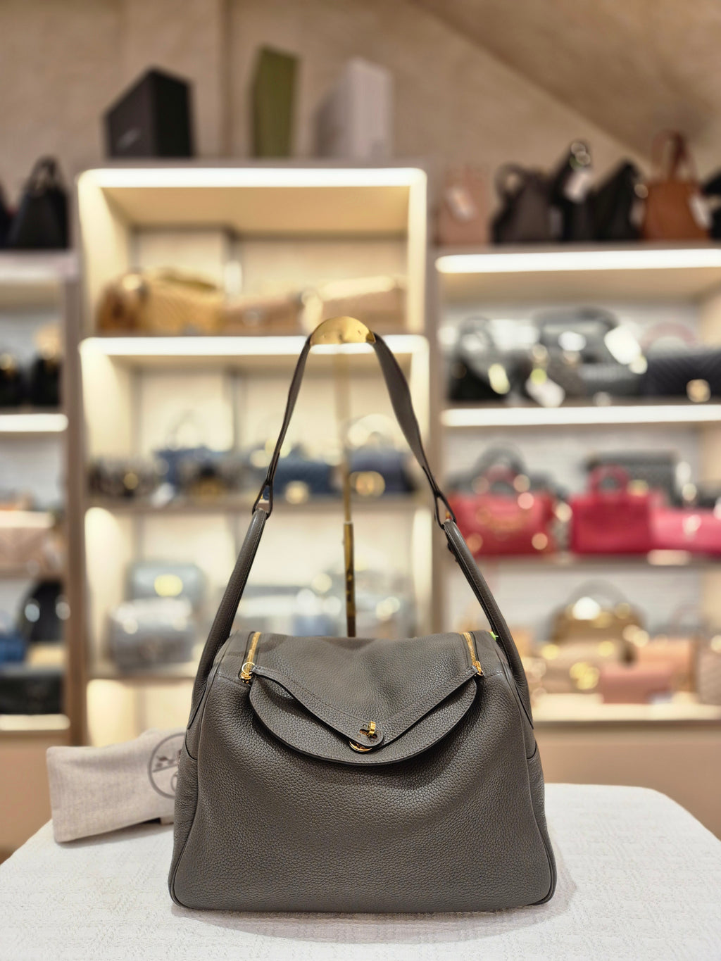 Hermes Lindy 34 Vert