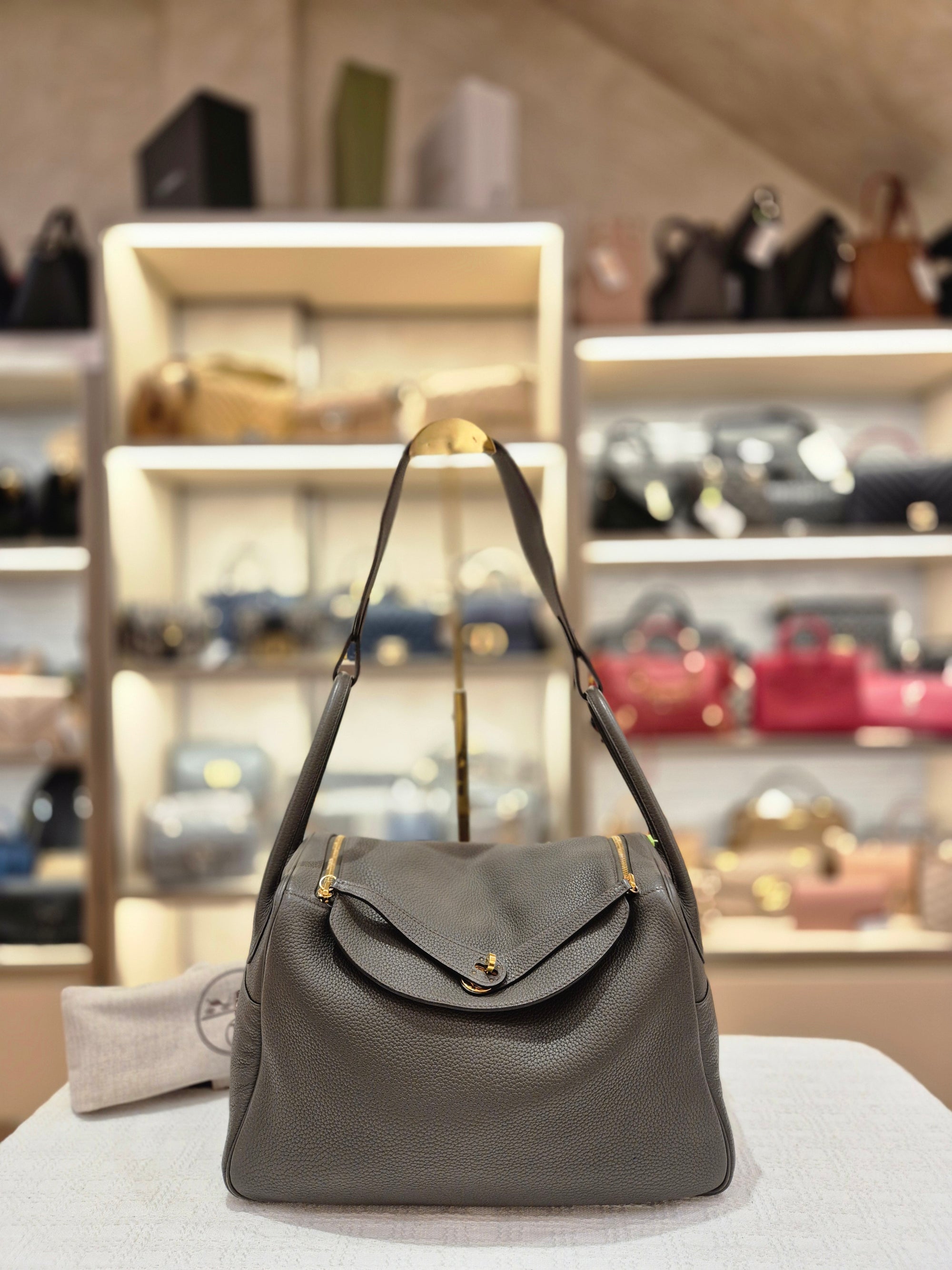 Hermes Lindy 34 Vert