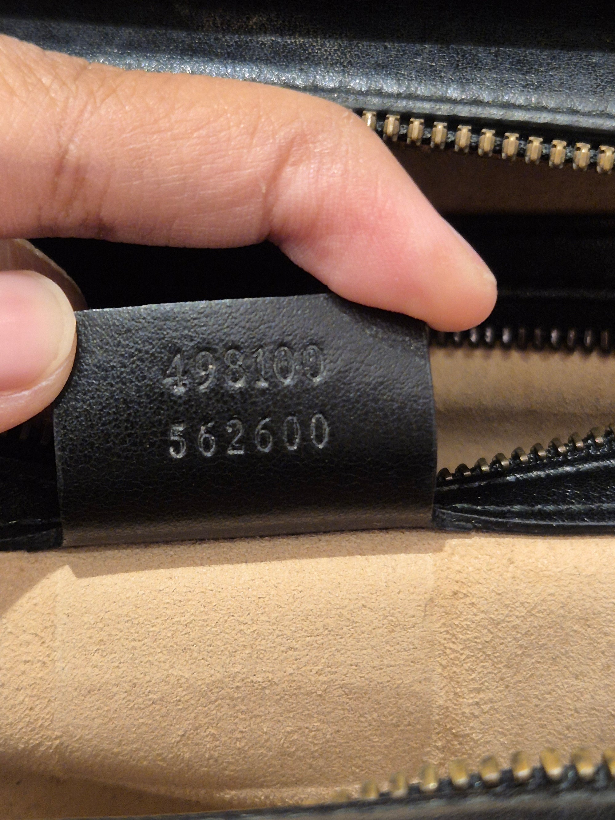Gucci Marmont Tophandle Black