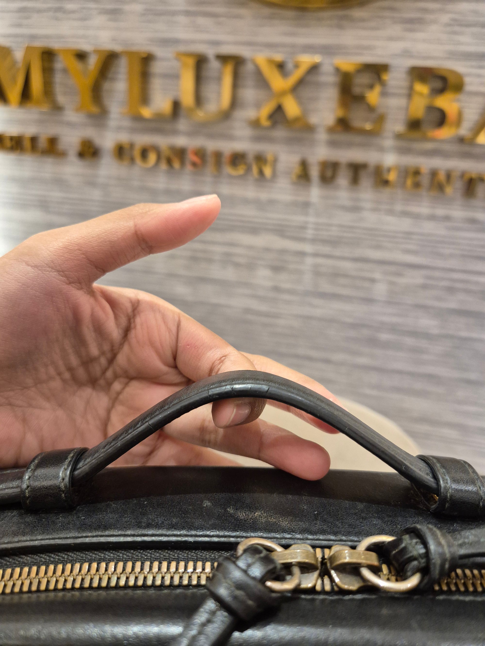 Gucci Marmont Tophandle Black