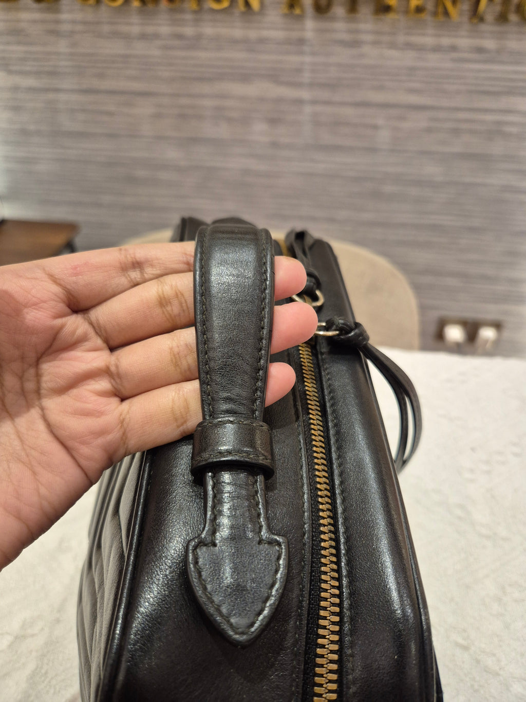 Gucci Marmont Tophandle Black