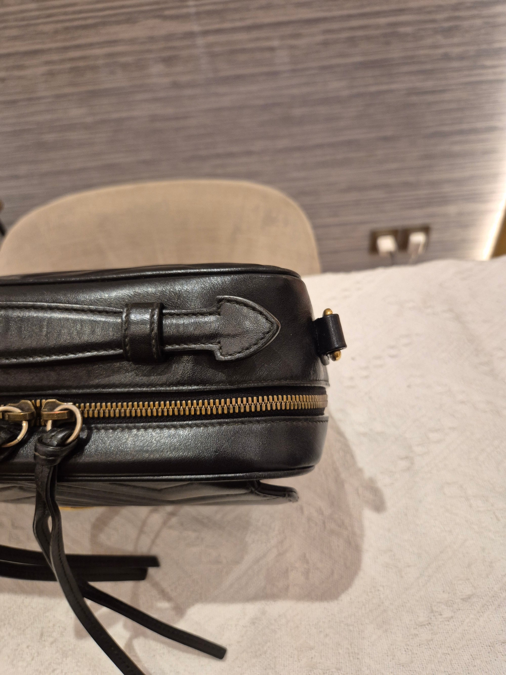 Gucci Marmont Tophandle Black